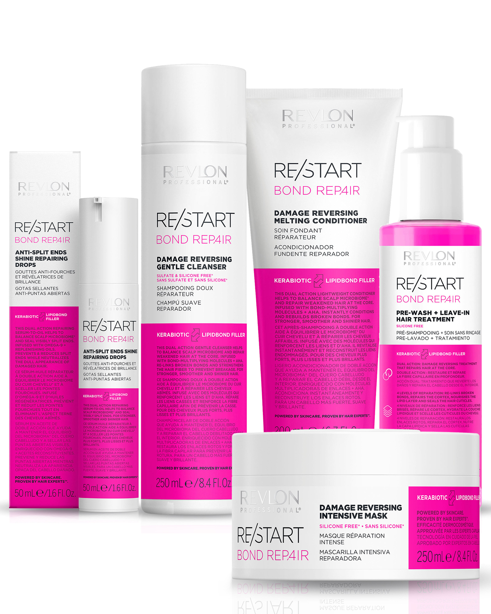 REVLON PROFESSIONAL REPAIR SET 6 [SH+CO+PW+MA+DR] - REPARACIÓN - 1