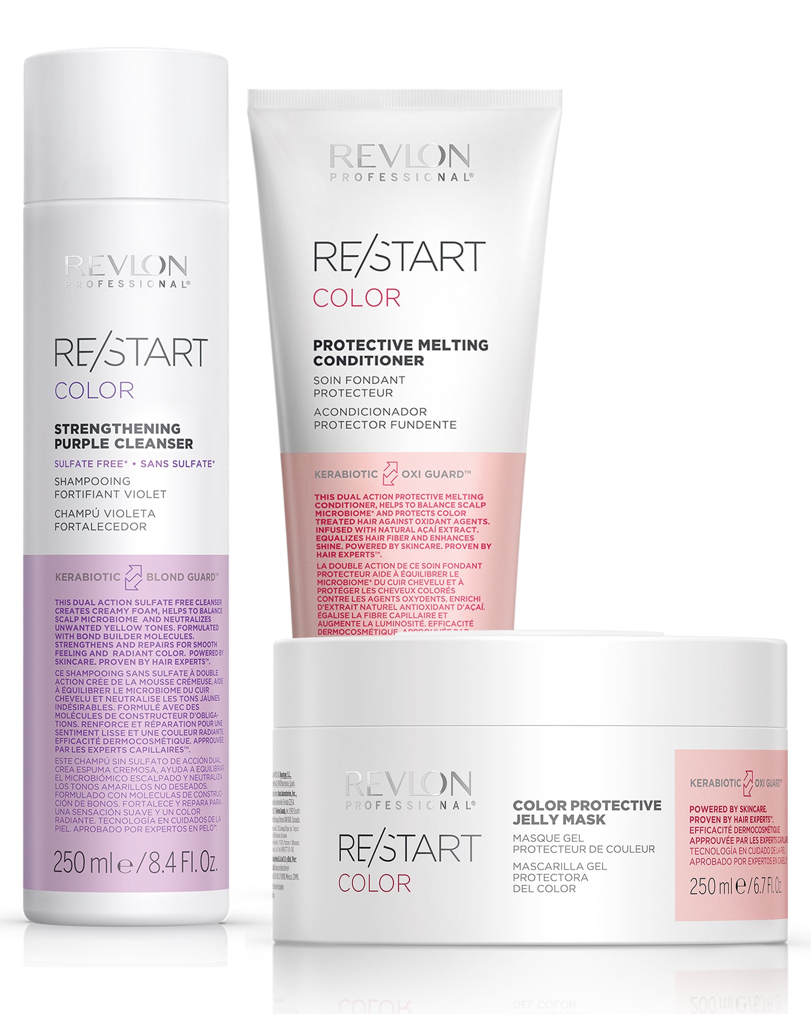 REVLON PROFESSIONAL RESTART BLONDE SET 3 [SHP+CO+MA] - ESPECIAL PARA RUBIAS - 1