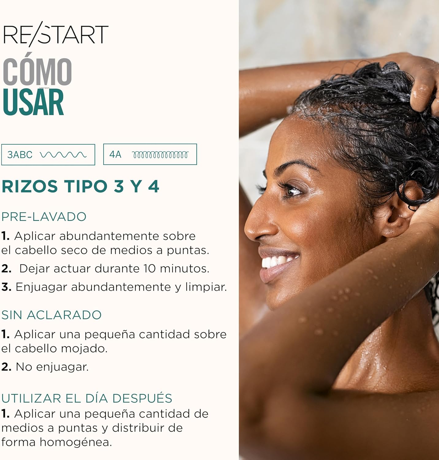 REVLON PROFESSIONAL RESTART CURLS SET 5 [SH+CO+MA+GO] - P/CAB ONDEADO Y RIZADO - 8