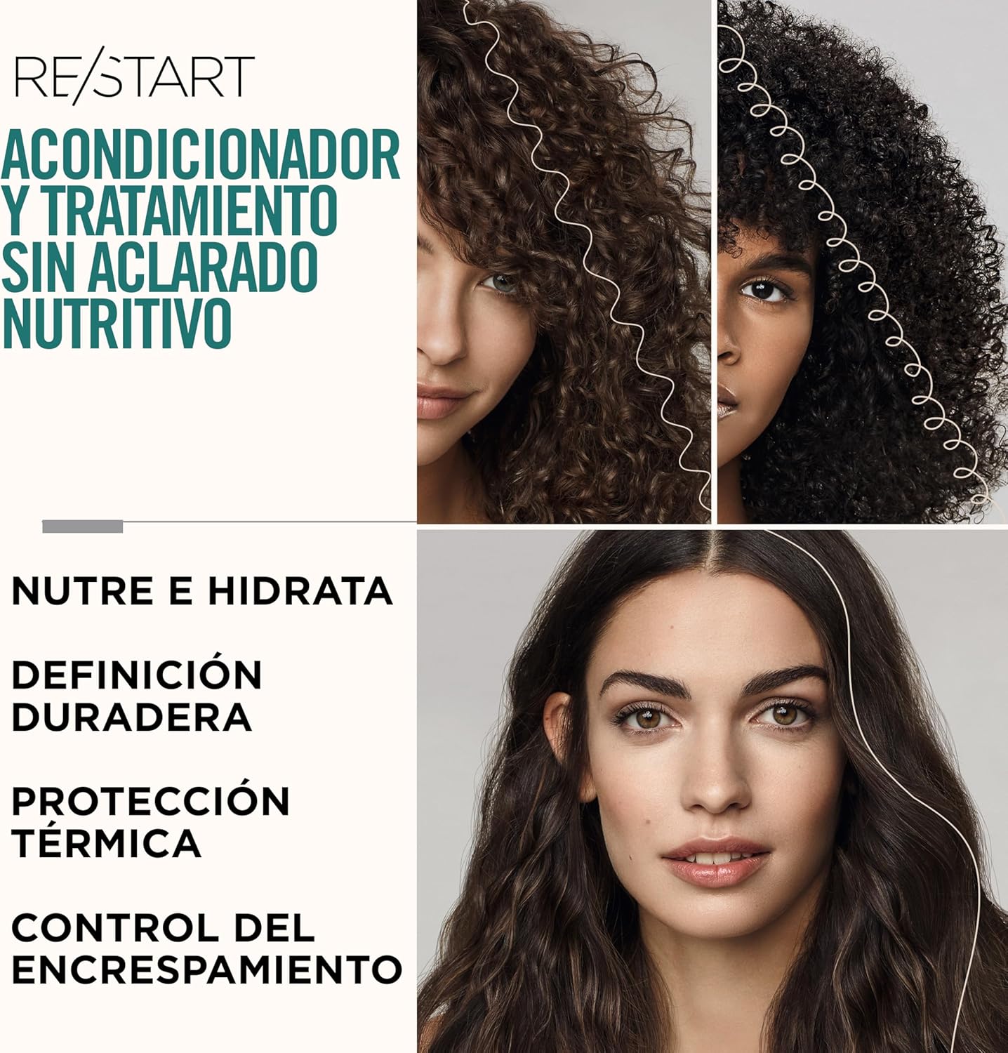 REVLON PROFESSIONAL RESTART CURLS SET 3 [SH+CO+MA] - P/CAB ONDEADO Y RIZADO - 3
