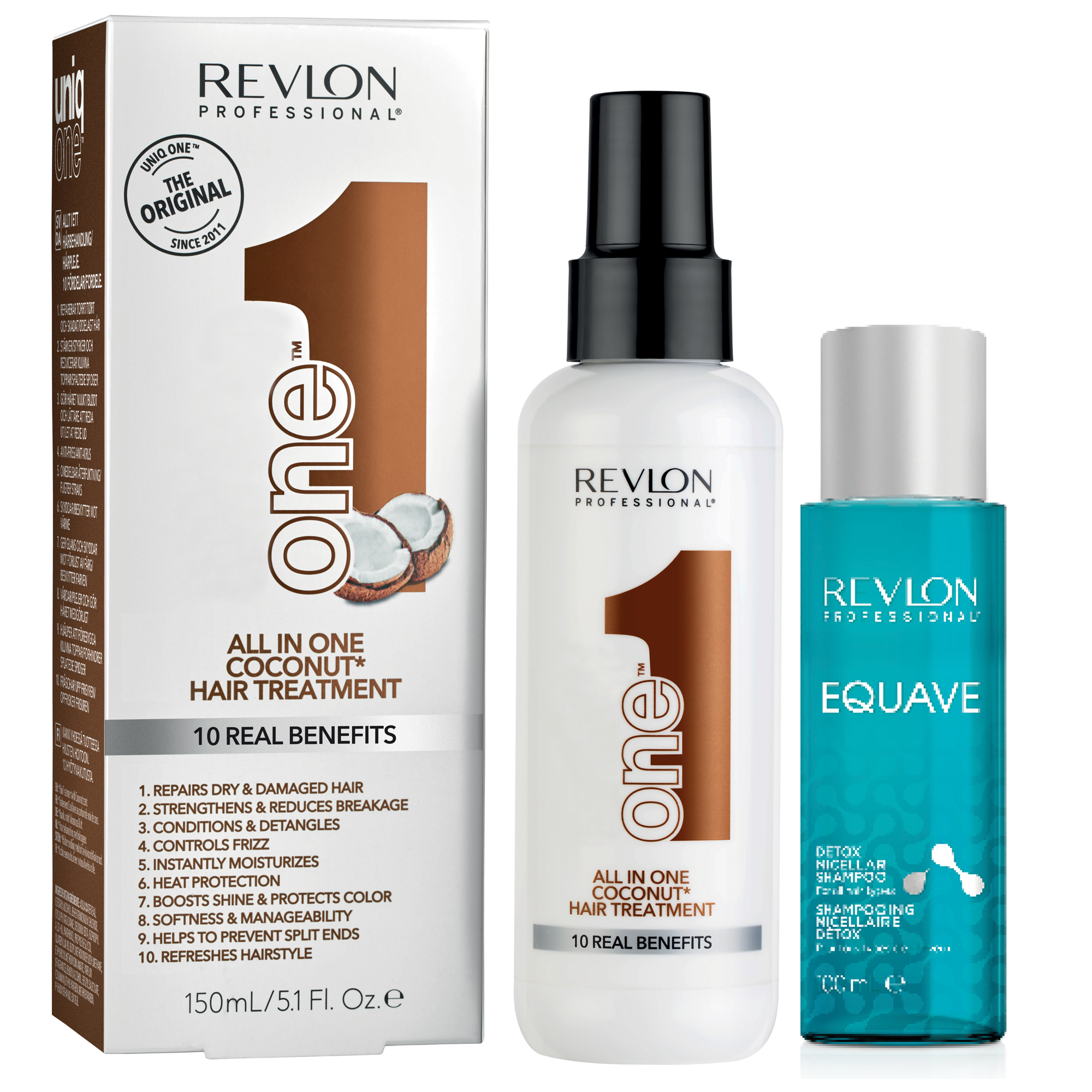 REVLON PROFESSIONAL ONE COCO SET 2 [TREAT+EQ SH] - 1