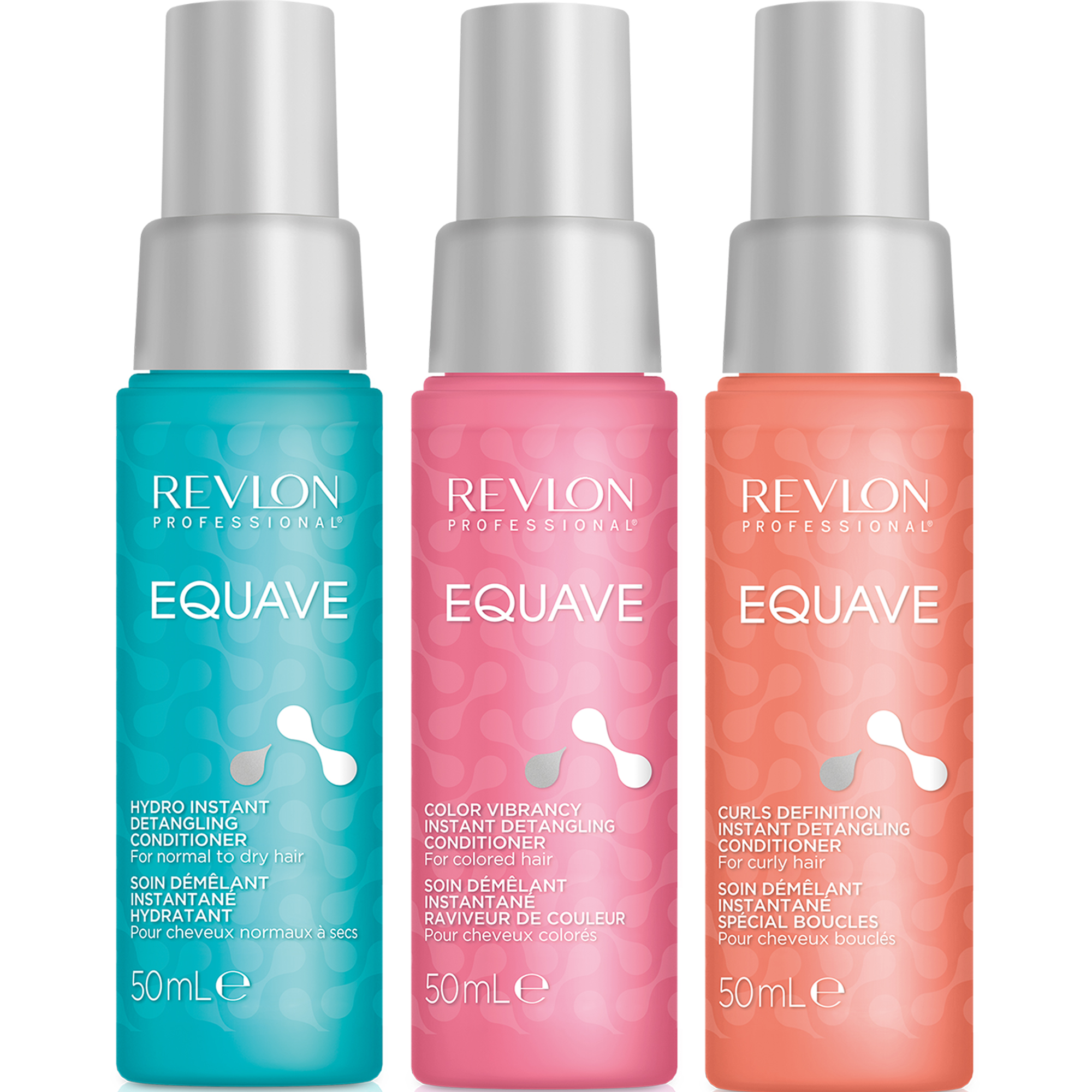REVLON PROFESSIONAL EQUAVE TRAVEL SET TRIO MIX - 1