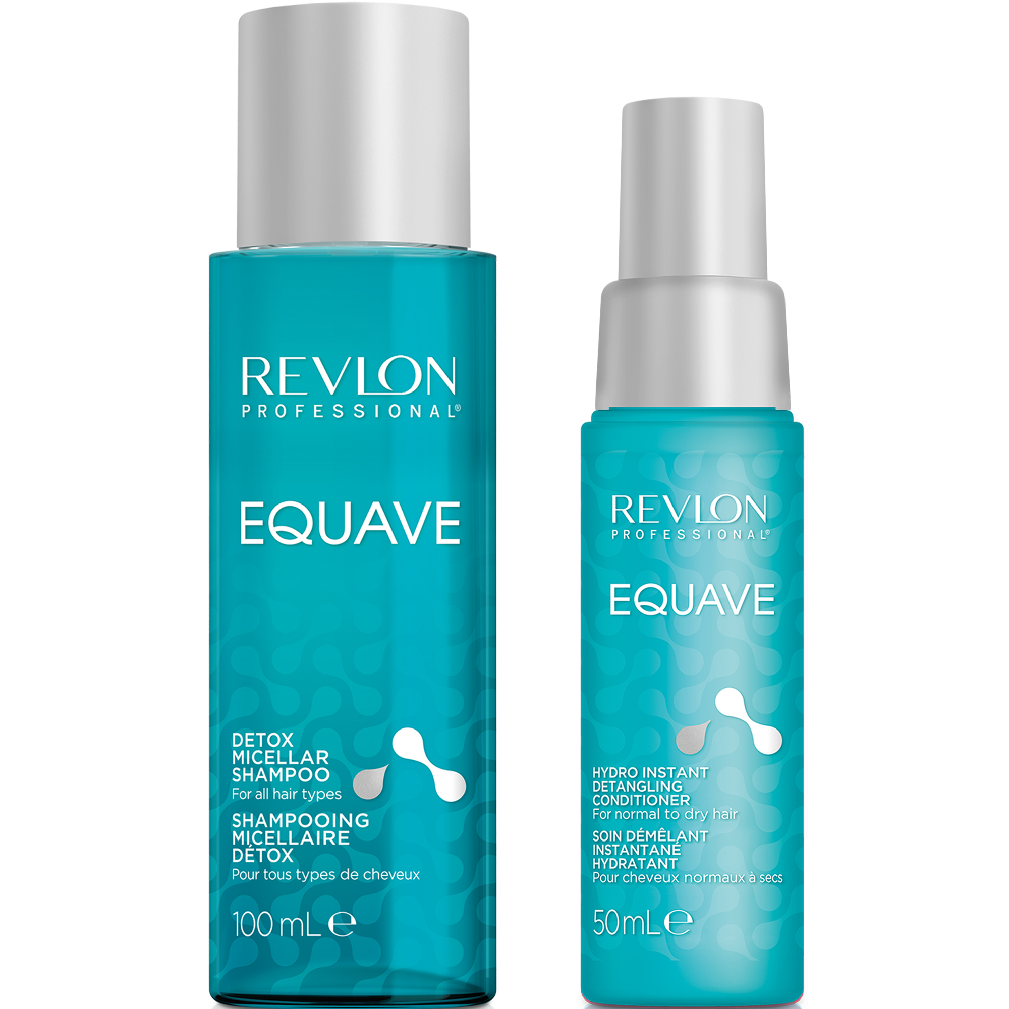 REVLON PROFESSIONAL EQUAVE TRAVEL SET  [SHA+COND50] - 1