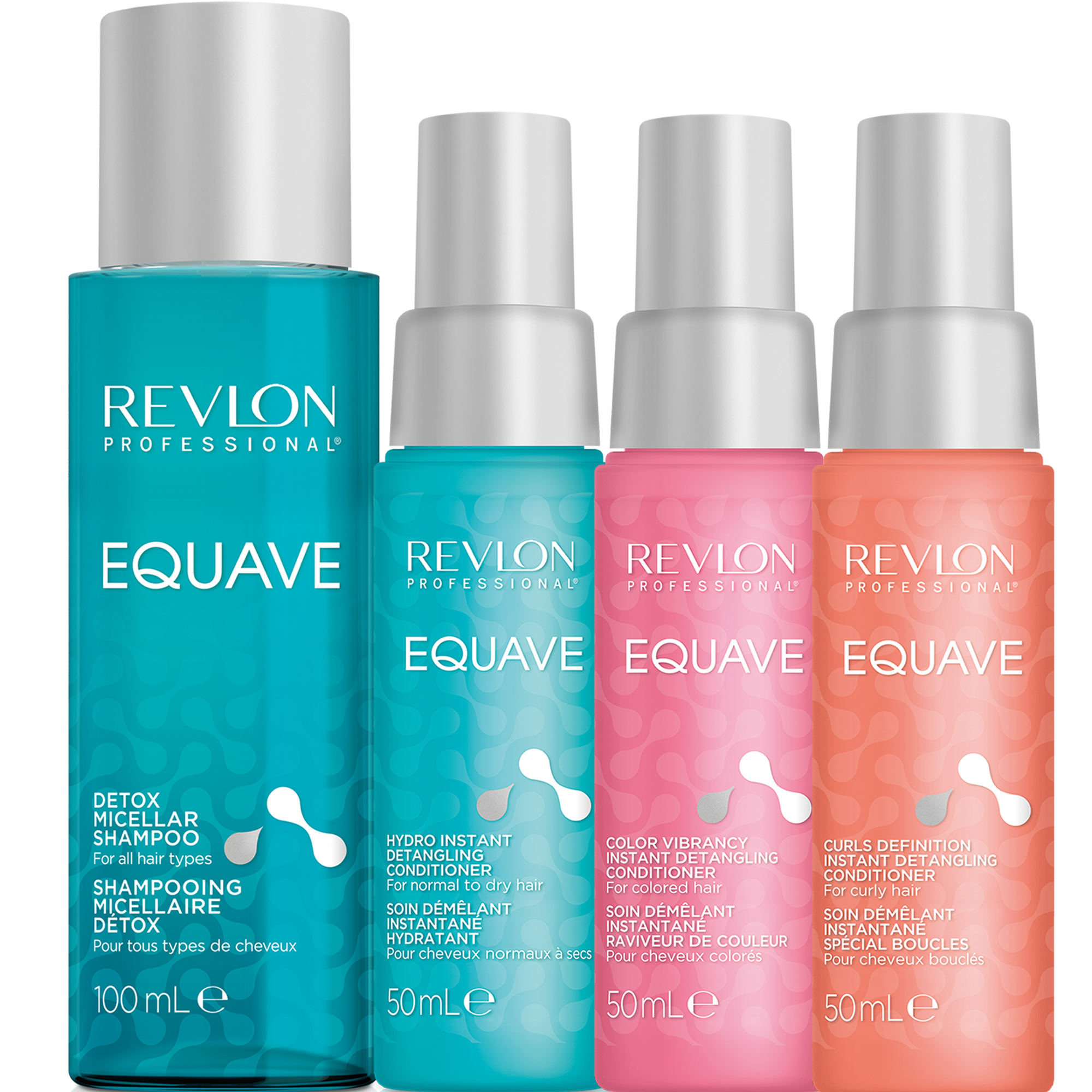 REVLON PROFESSIONAL EQUAVE TRAVEL SET TRIO FULL - 1