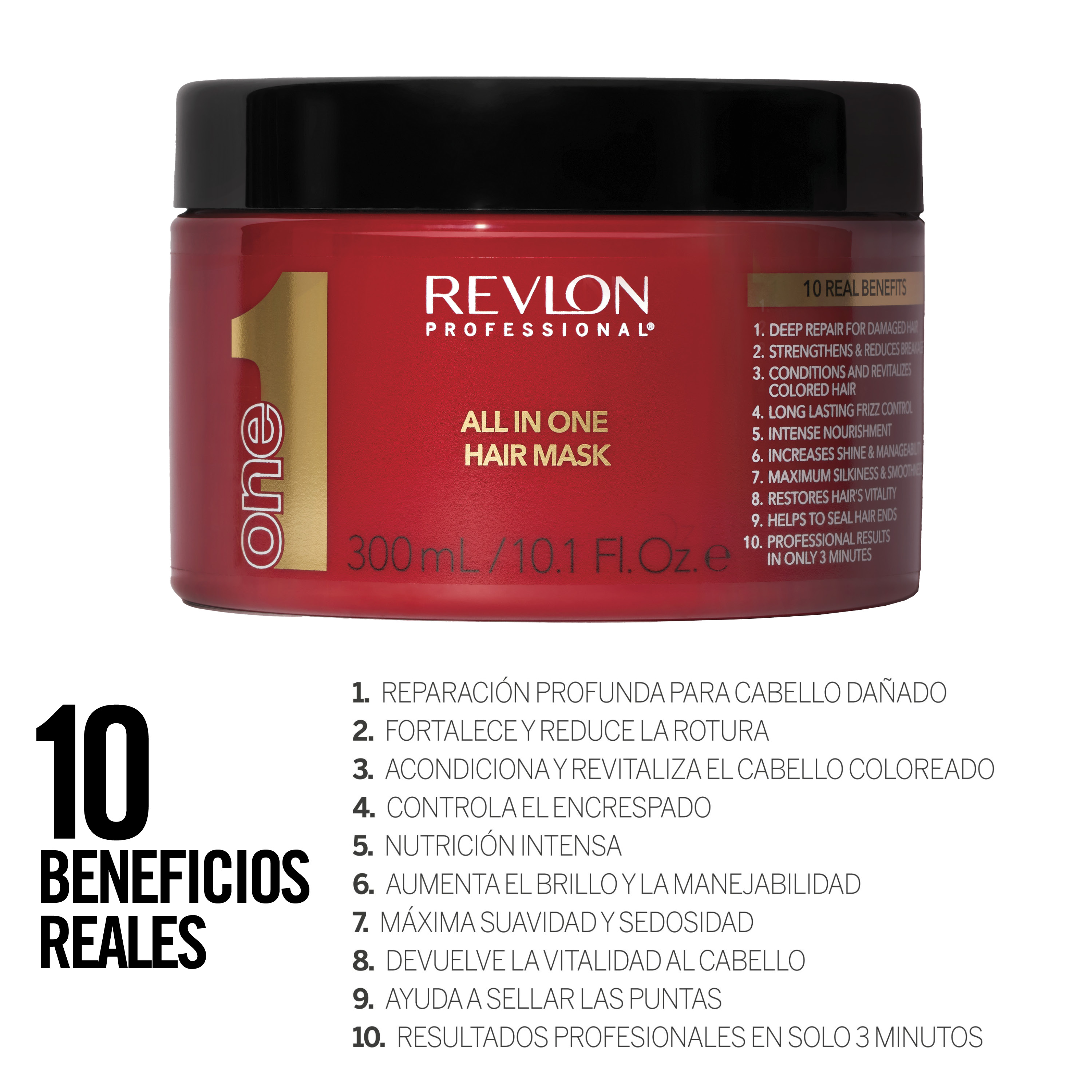 REVLON PROFESSIONAL ONE SET 3 [TREAT+MASK+EQ SH) - 5
