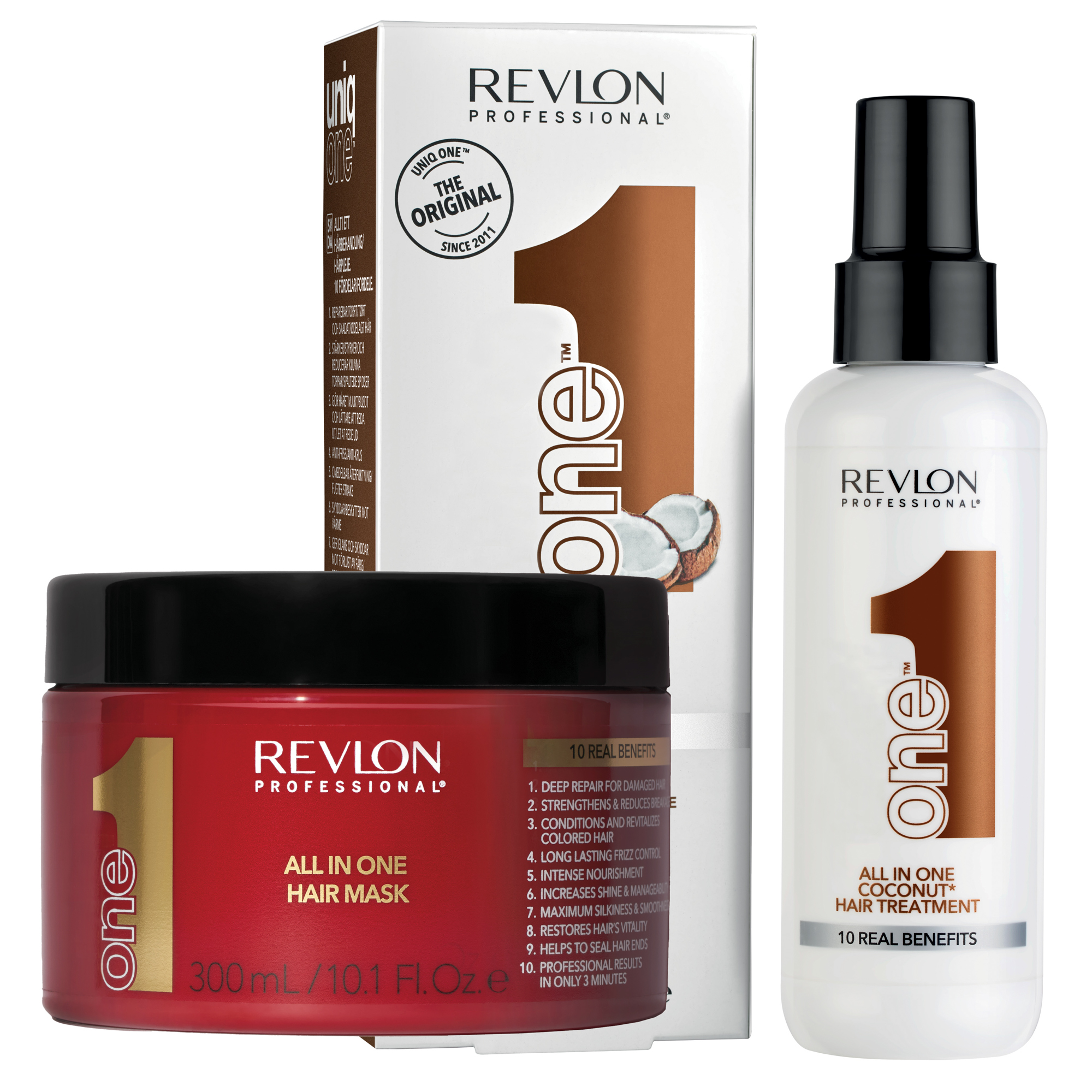 REVLON PROFESSIONAL ONE COCO SET [TREAT + AIOHM] - 1
