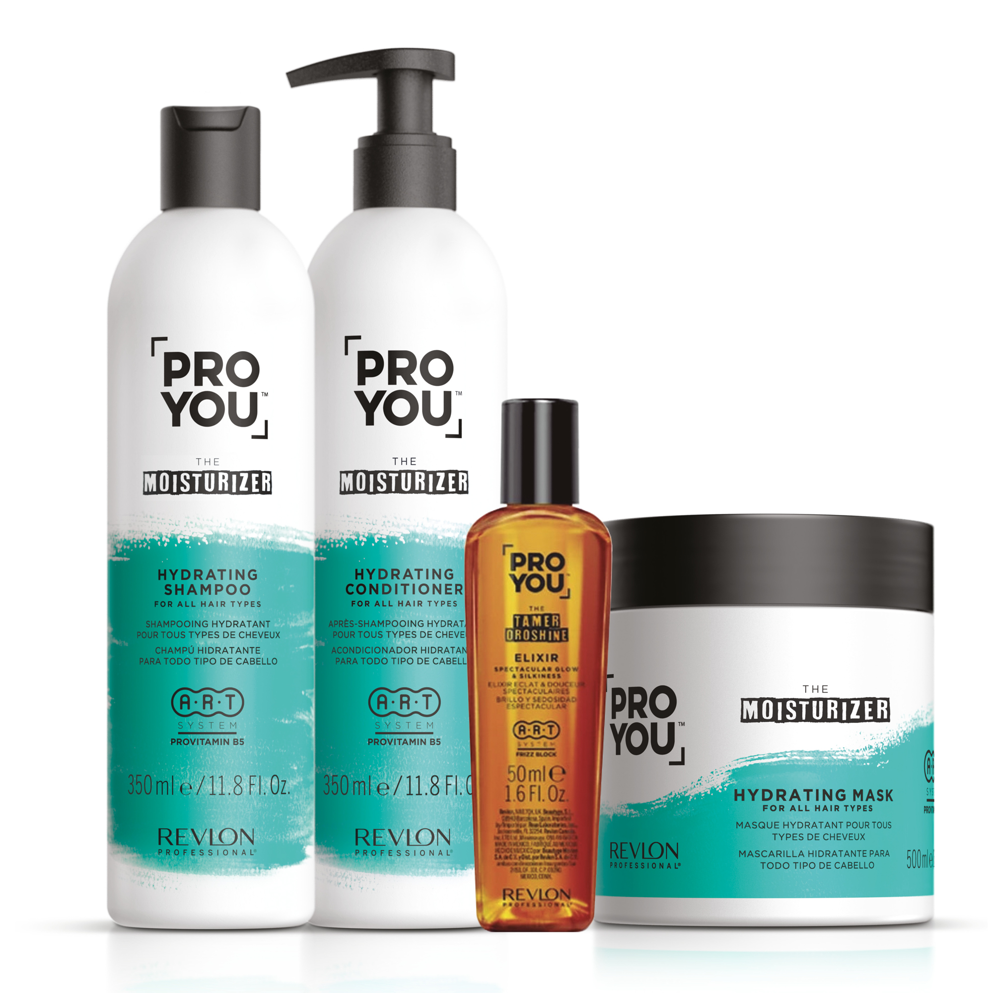 PRO YOU THE MOISTURIZER SET 7 [SH+CO+MA+OI] - HIDRATACIÓN - 1