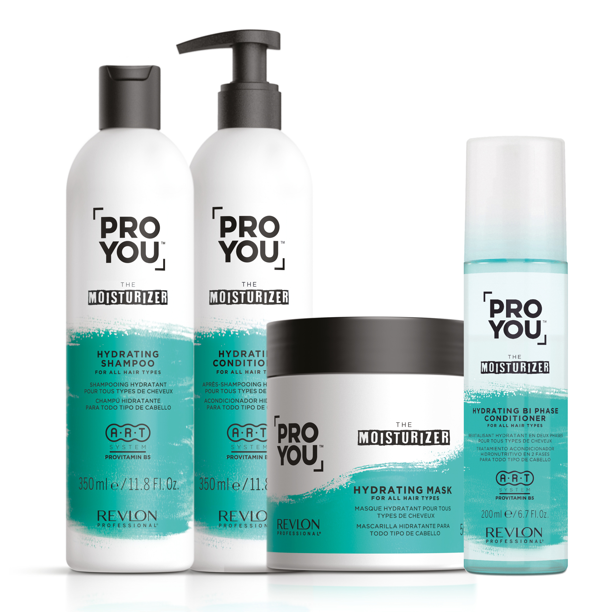 PRO YOU THE MOISTURIZER SET 6 [SH+CO+MA+DP] - HIDRATACIÓN - 1