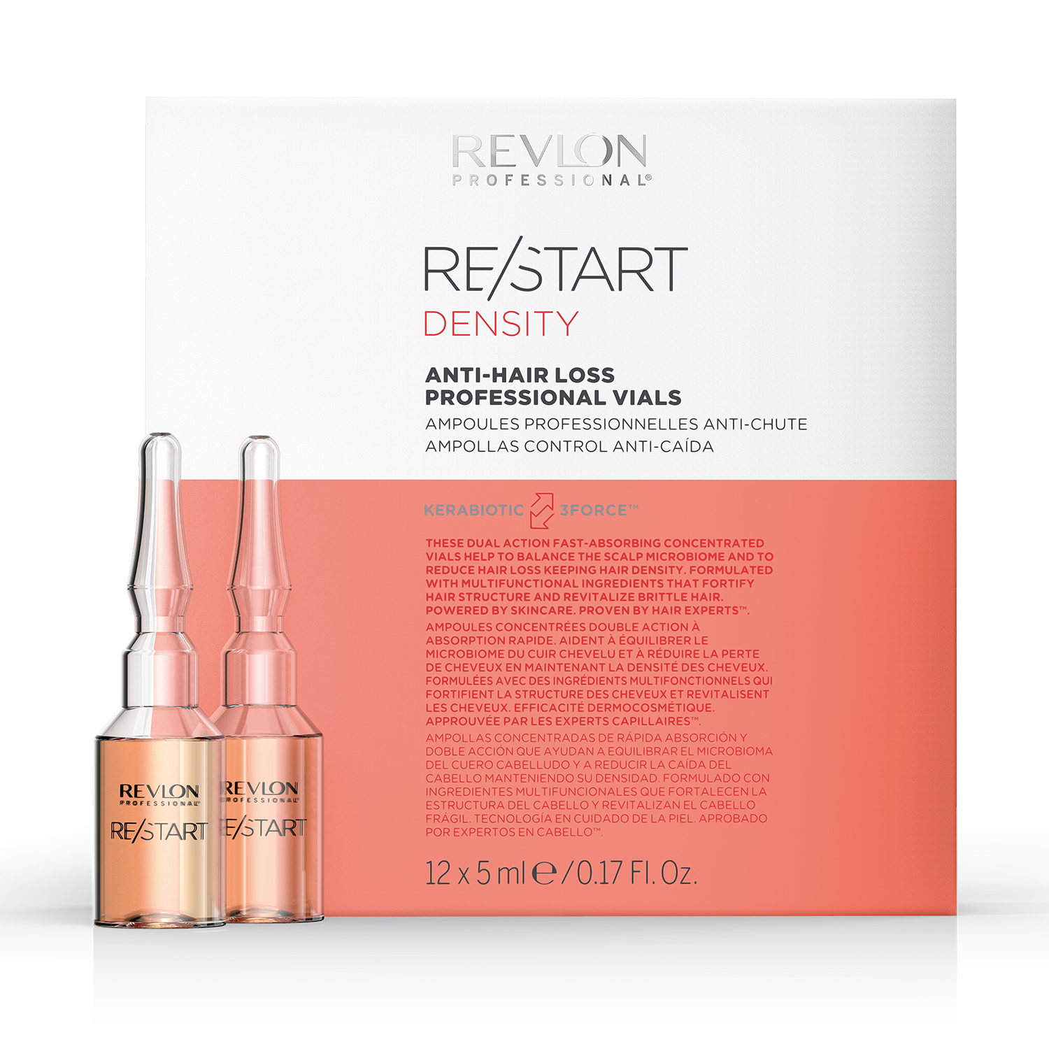REVLON PROFESSIONAL RESTART DENSITY SET 3 [SH+CO+LO+AM] - ANTICAIDA - 5