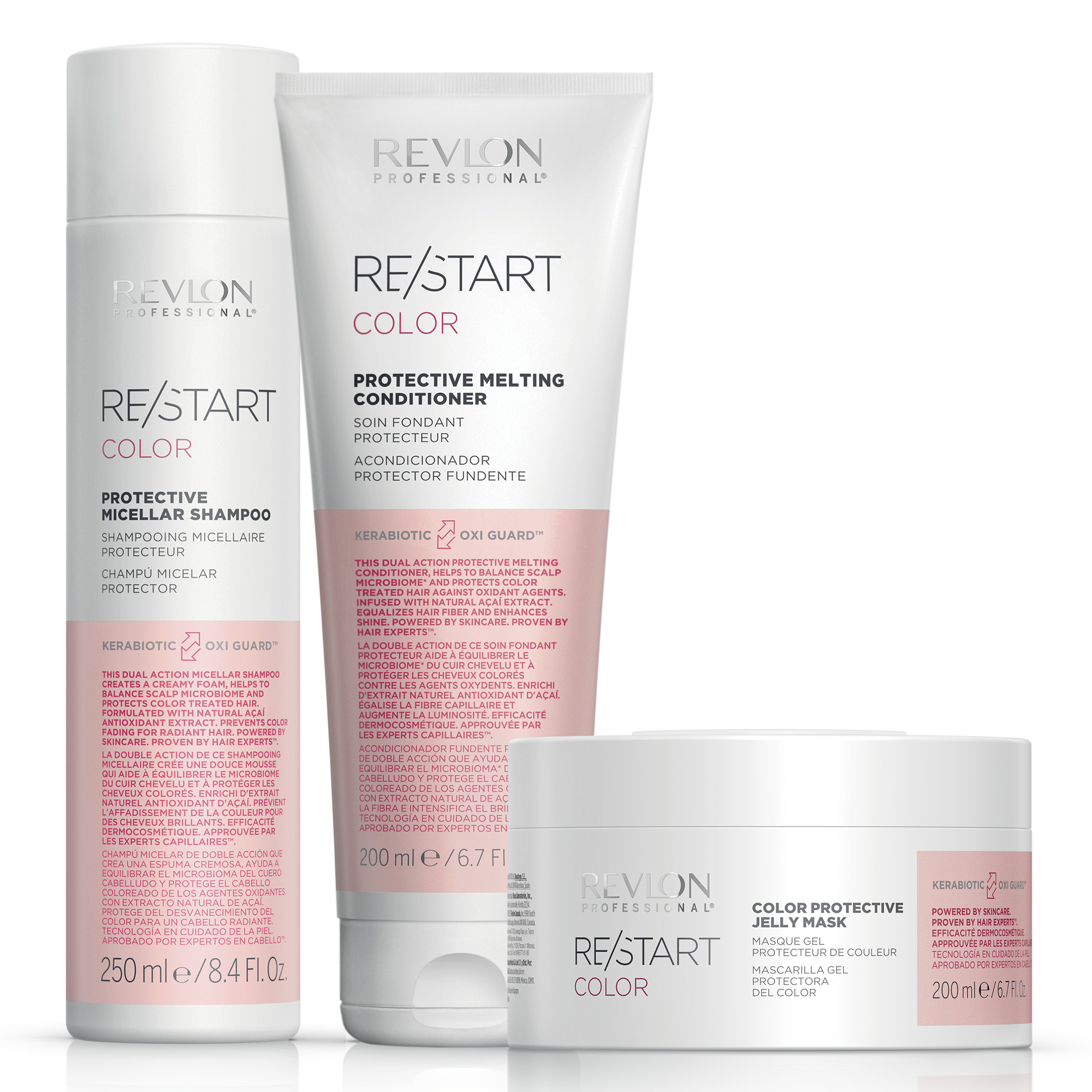 REVLON PROFESSIONAL RESTART COLOR SET 2 [SH+CO+MA] - PROTECCIÓN DE COLOR - 1