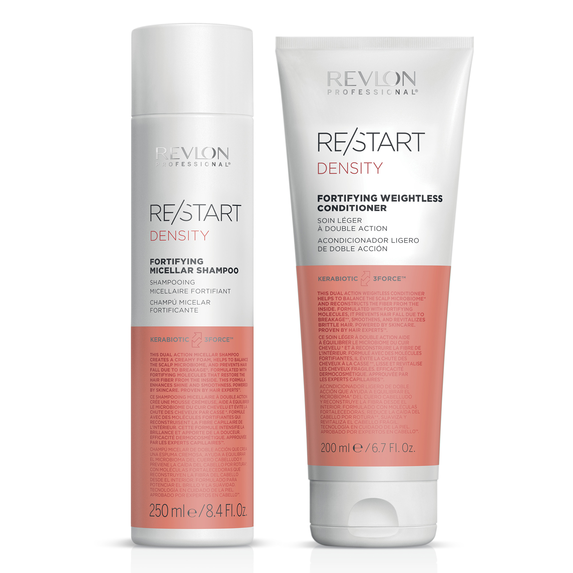 REVLON PROFESSIONAL RESTART DENSITY SET 1 [SH+COND] - ANTICAIDA - 1