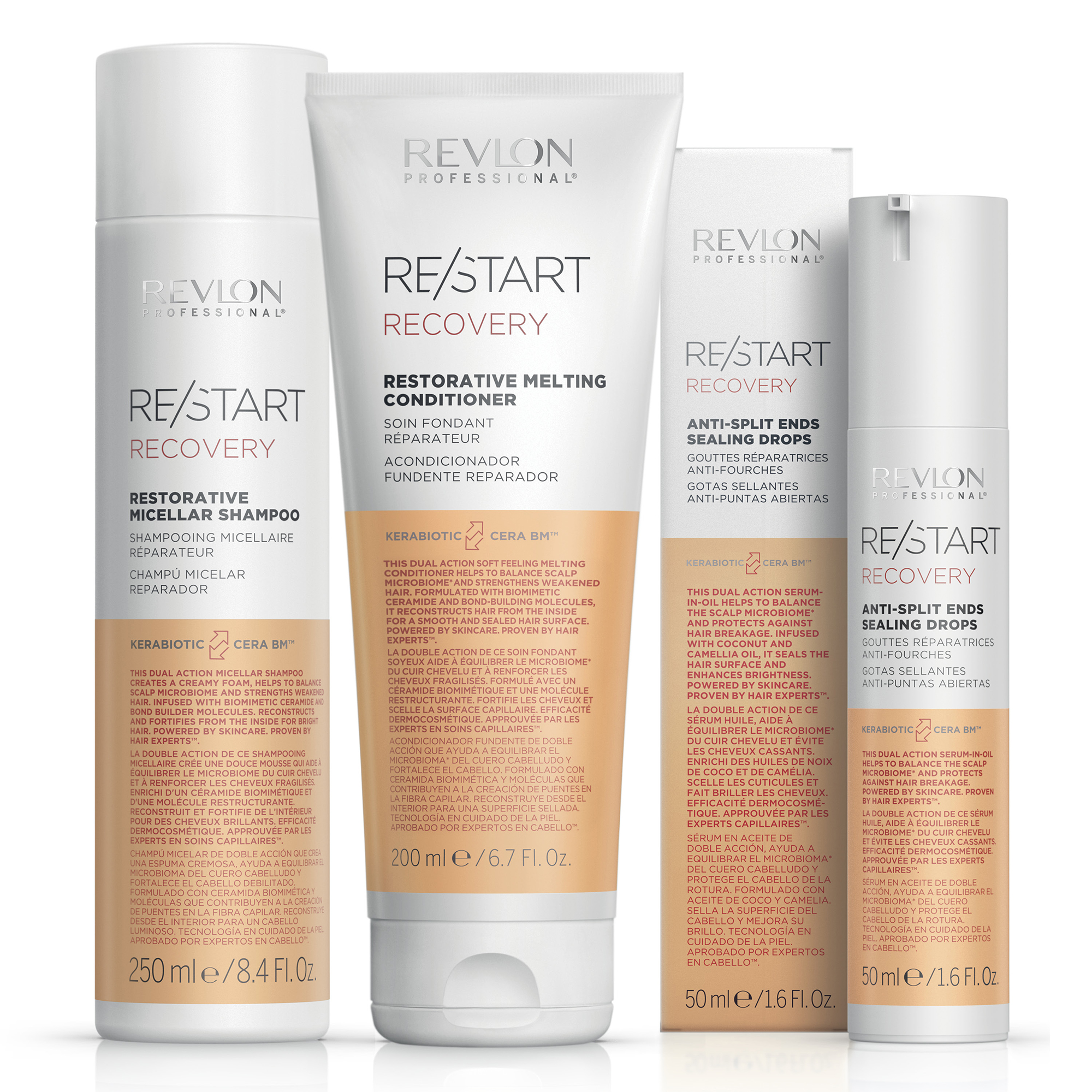 REVLON PROFESSIONAL RESTART RECOVERY SET 3 [SH+CO+MA] - REPARACIÓN - 1