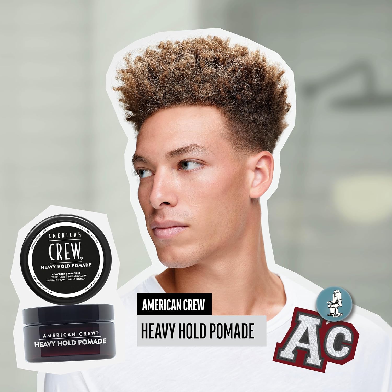 AMERICAN CREW HEAVY HOLD POMADE X 85 GR - CERA DE FIJACIÓN EXTREMA Y BRILLO INTENSO - 2