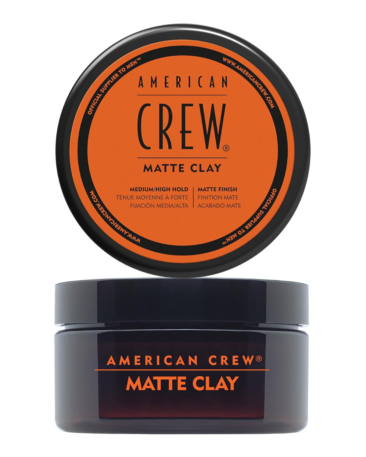 AMERICAN CREW MATTE CLAY X 85 GR - CERA DE FIJACIÓN MEDIA/FUERTE Y EFECTO MATE - 1