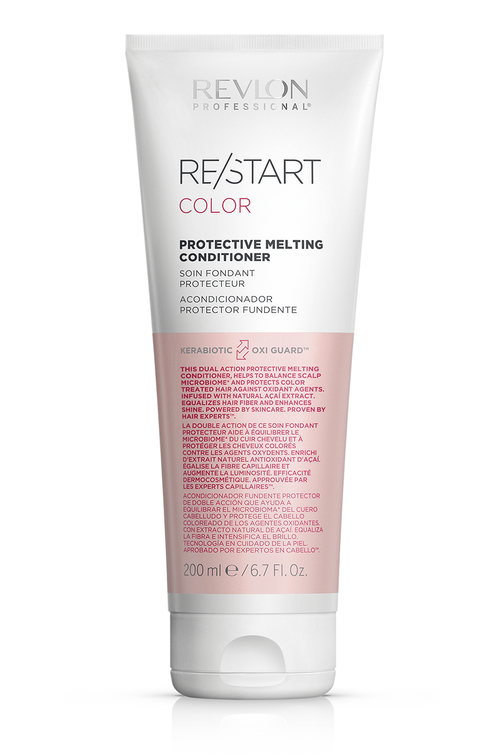 REVLON PROFESSIONAL RESTART COLOR PROTECTIVE CONDITIONER X 200 ML - ACONDICIONADOR PROTECTOR DE COLOR - 1