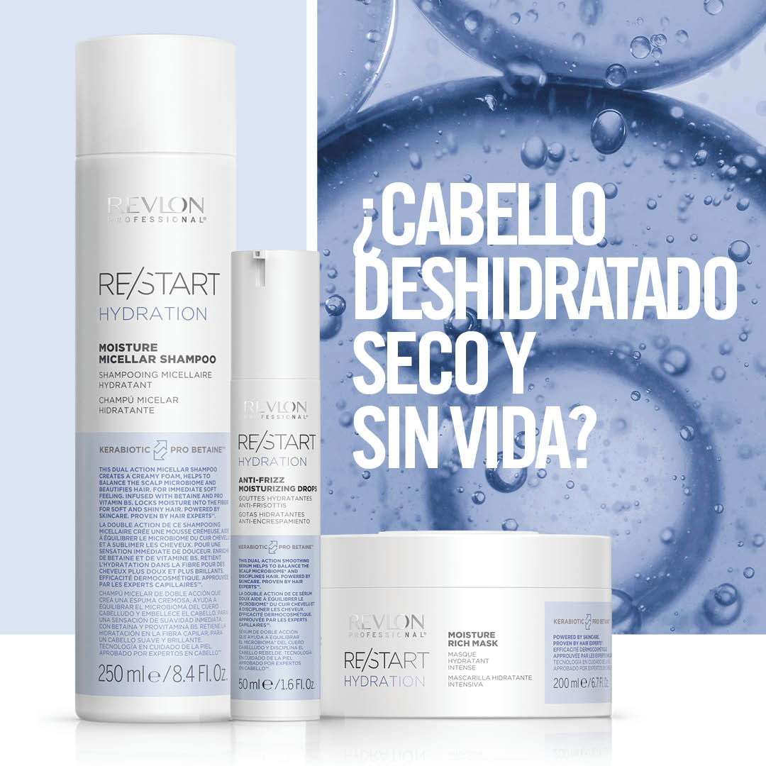 REVLON PROFESSIONAL RESTART MOISTURE CONDITIONER X 200 ML - ACONDICIONADOR HIDRATANTE - 4