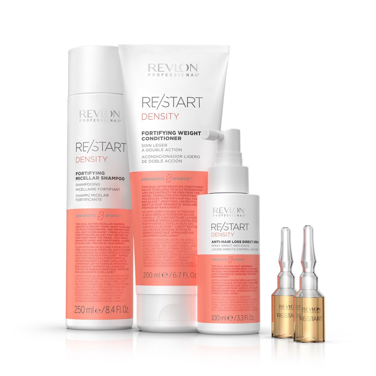REVLON PROFESSIONAL RESTART FORTIFYING CONDITIONER X 200 ML - ACONDICIONADOR FORTIFICANTE - 3