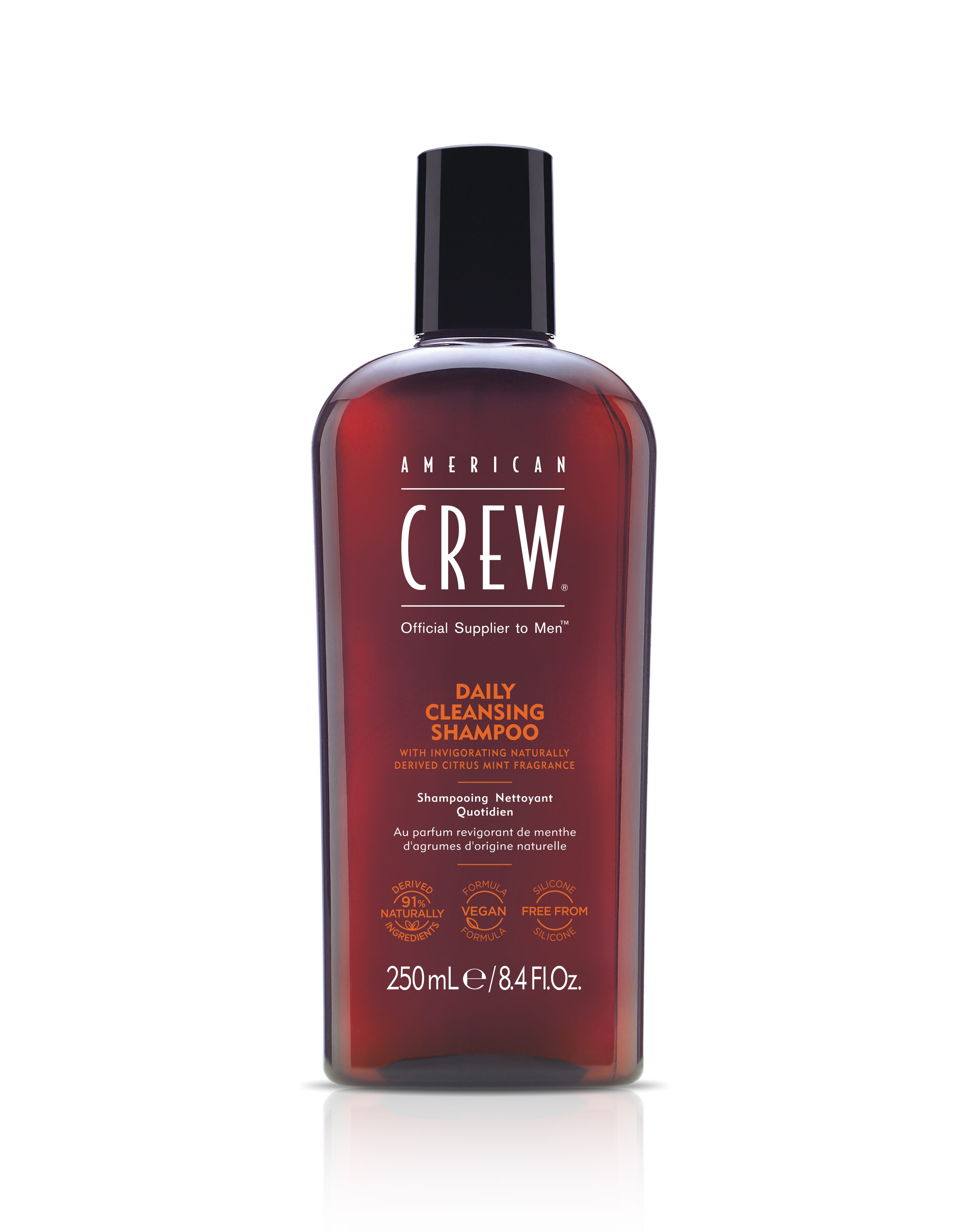 AMERICAN CREW  DAILY CLEANSING SHAMPOO X 250 ML - SHAMPOO DE USO DIARIO - 1