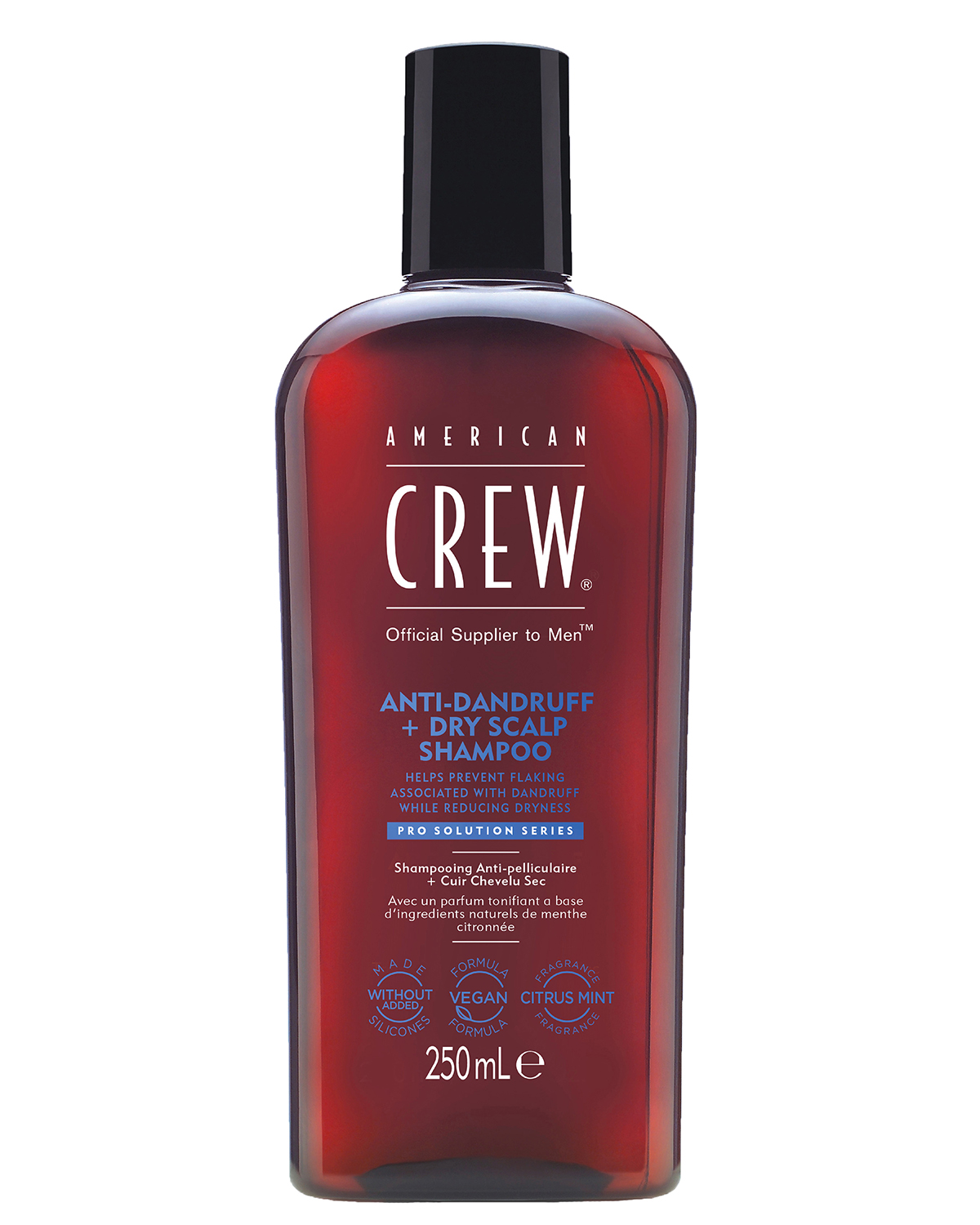 AMERICAN CREW ANTIDANDRUFF Y DRY SCALP SHAMPOO X 250 ML - SHAMPOO ANTICASPA - 1