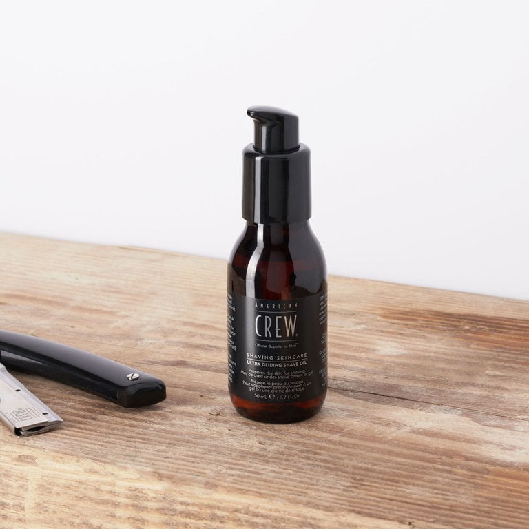 AMERICAN CREW ULTRA GLIDING SHAVE OIL X 50 ML - ACEITE ANTI-IRRITACIÓN PRE AFEITADO - 2