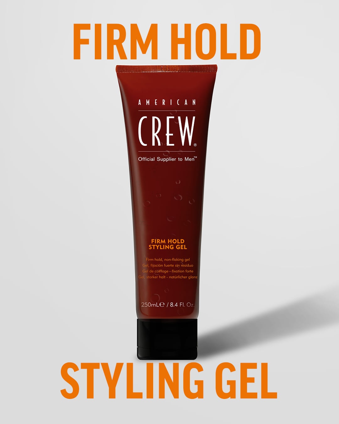 AMERICAN CREW FIRM HOLD GEL X 250 ML - GEL FIJACIÓN FUERTE Y BRILLO ALTO - 2