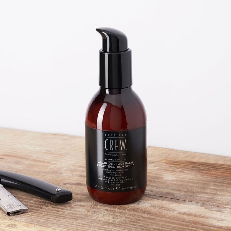 AMERICAN CREW ALL IN ONE FACE BALM SPF 15 X 170 ML - 2 EN 1: AFTER SHAVE + HIDRATANTE - 2