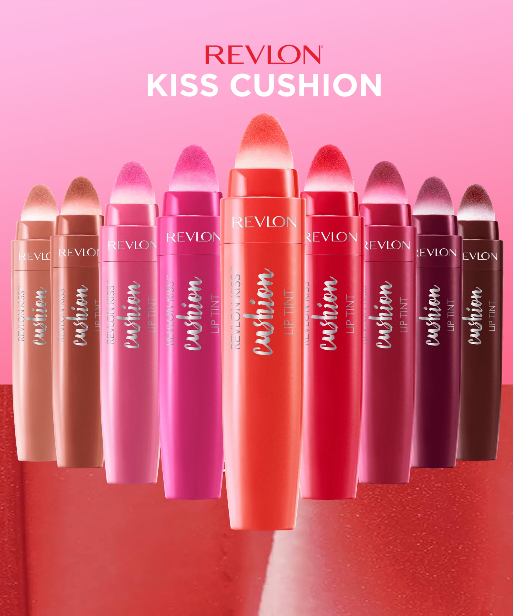 TINTA LABIOS REVLON KISS CUSHION LIP TINT FANCY ROSE 200 - 5