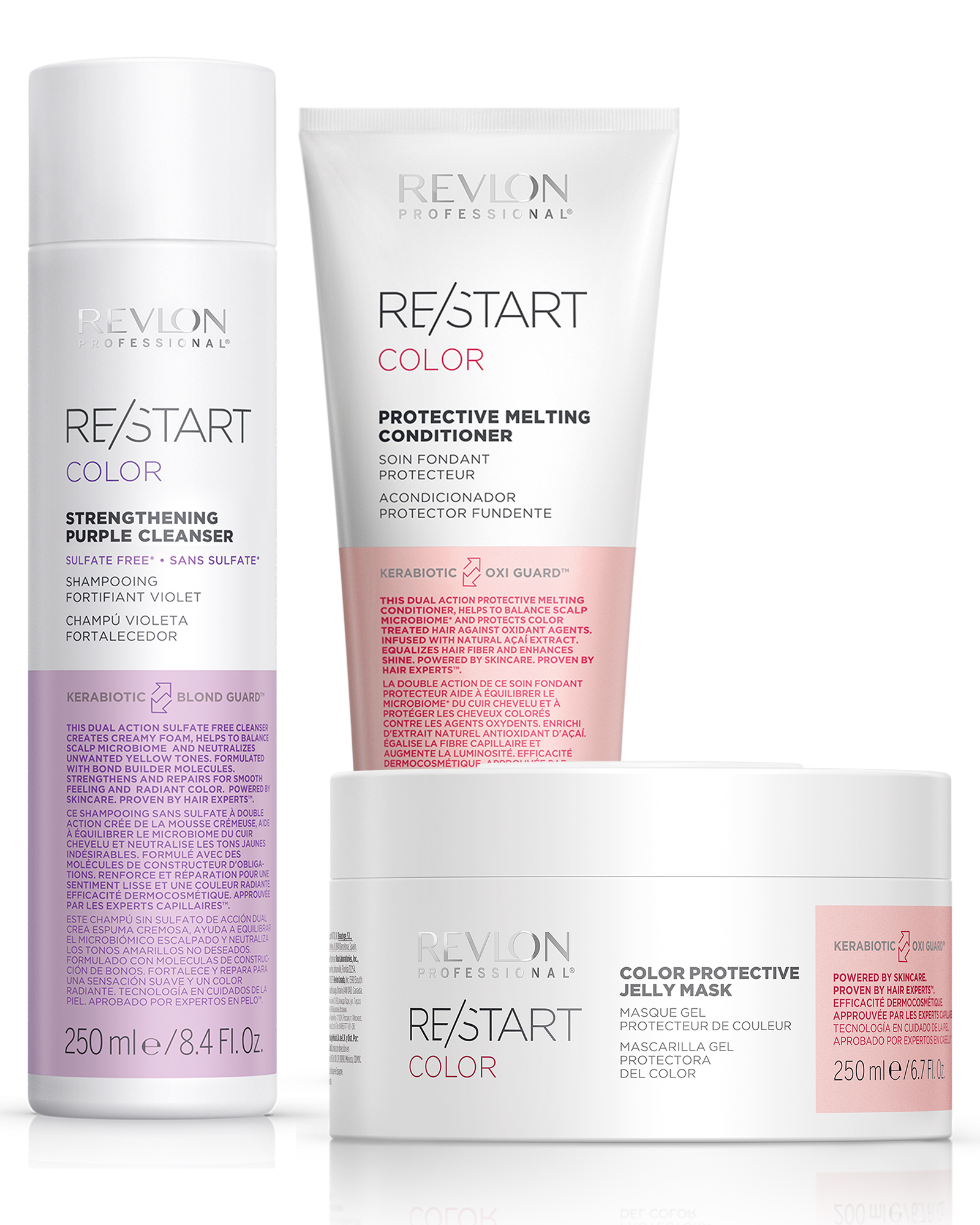REVLON PROFESSIONAL RESTART BLONDE SET 3 [SHP+CO+MA] - ESPECIAL PARA RUBIAS - 1