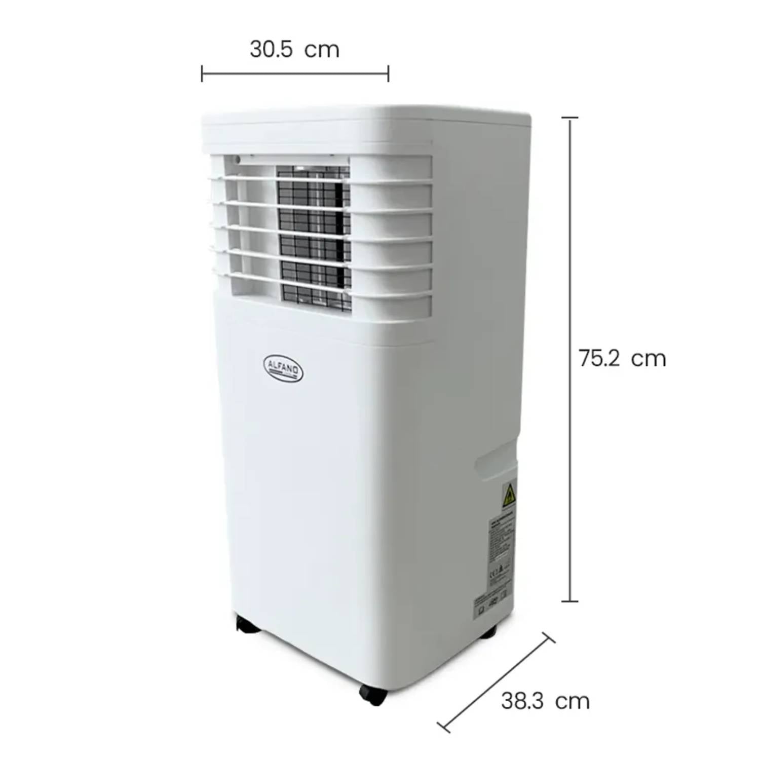 AIRE ACONDICIONADO PORTATIL ALFANO PAC-08 8000 BTU - 2