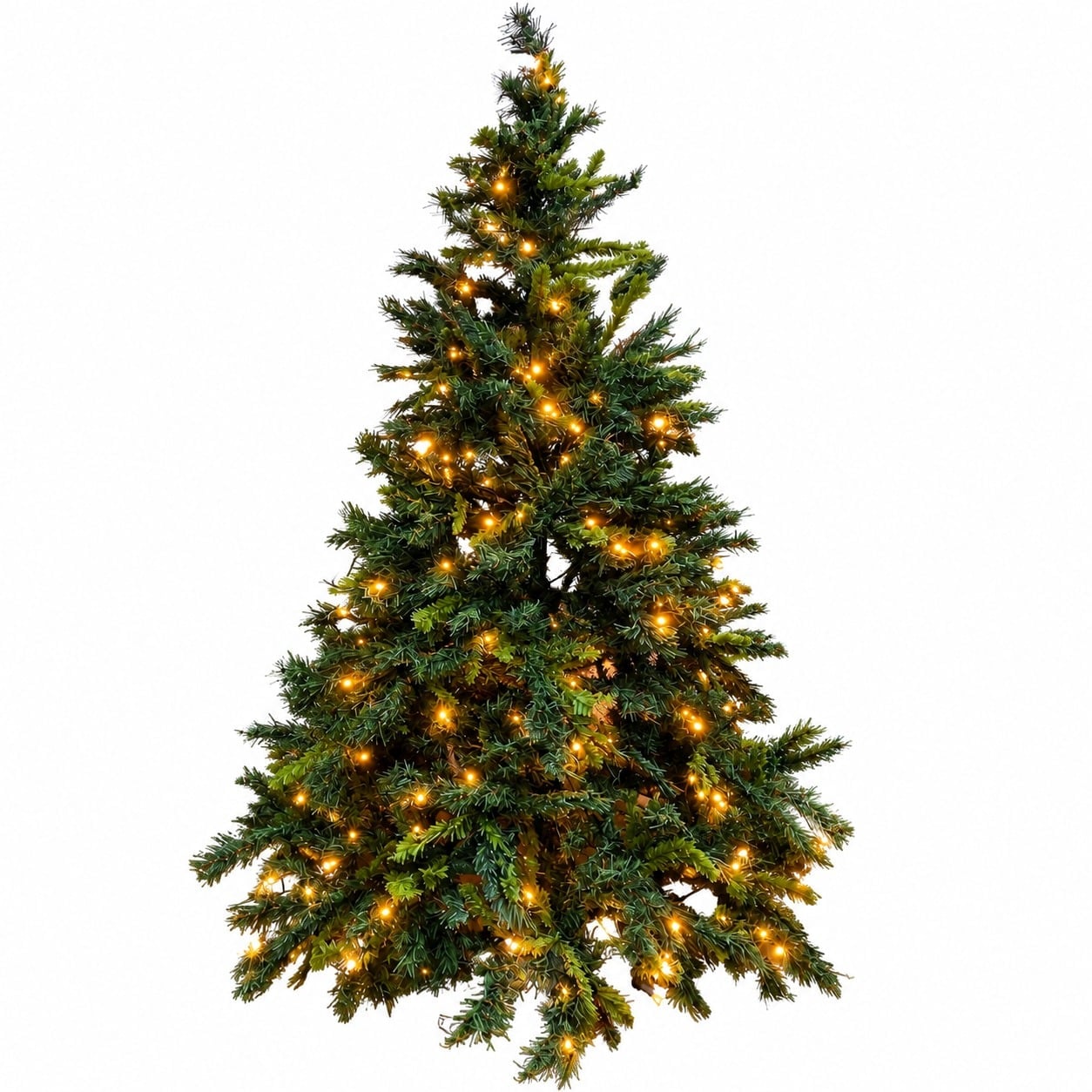 ÁRBOL TIPO PINO FLORIPA BPIN240LD DE 240CM 1798 RAMAS 540 LUCES LED - 2