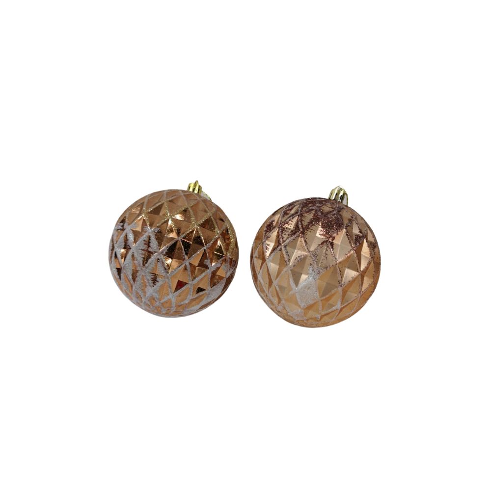 BOLA 10CM SET DE 2 EB116 FLORIPA - 1