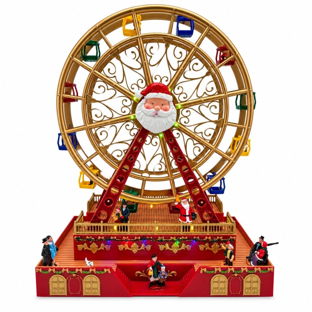 ADORNOS NAVIDEÑOS FLORIPA RUEDA GIGANTE NAVIDEÑA AC440 - 1