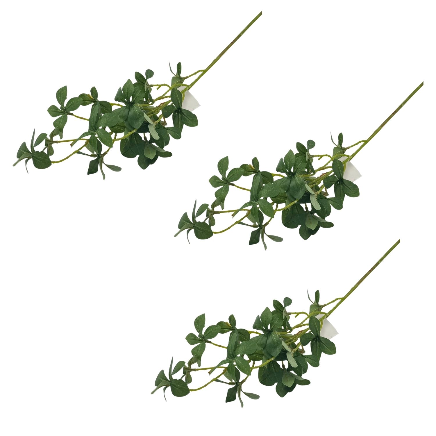 SET DE 3 VARAS DE HOJAS ARTIFICIALES DE 78CM 8504-VD FLORIPASTORE - 1