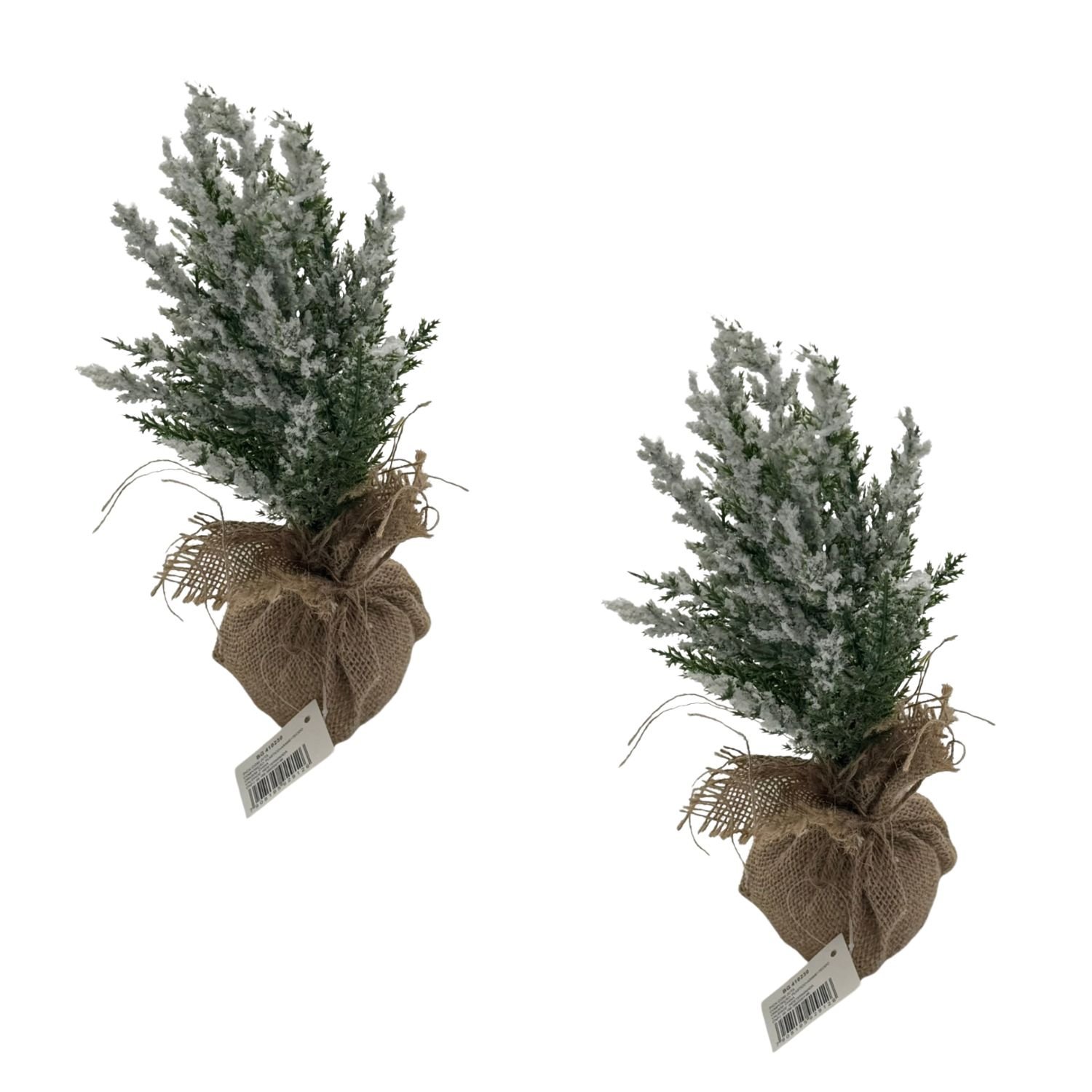 SET DE 2 MINI ARBOL DE NAVIDAD DE 31CM BG410230 FLORIPASTORE - 1