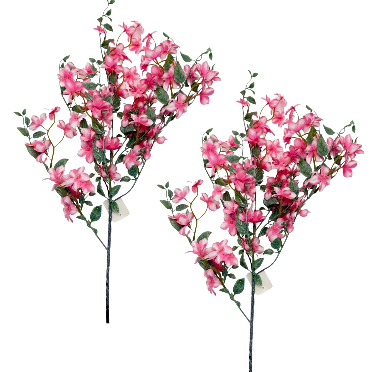 PACK DE 2 VARAS DE MINI FLORES ROJAS ARTIFICIALES DE 90CM 2381 FLORIPASTORE - 1