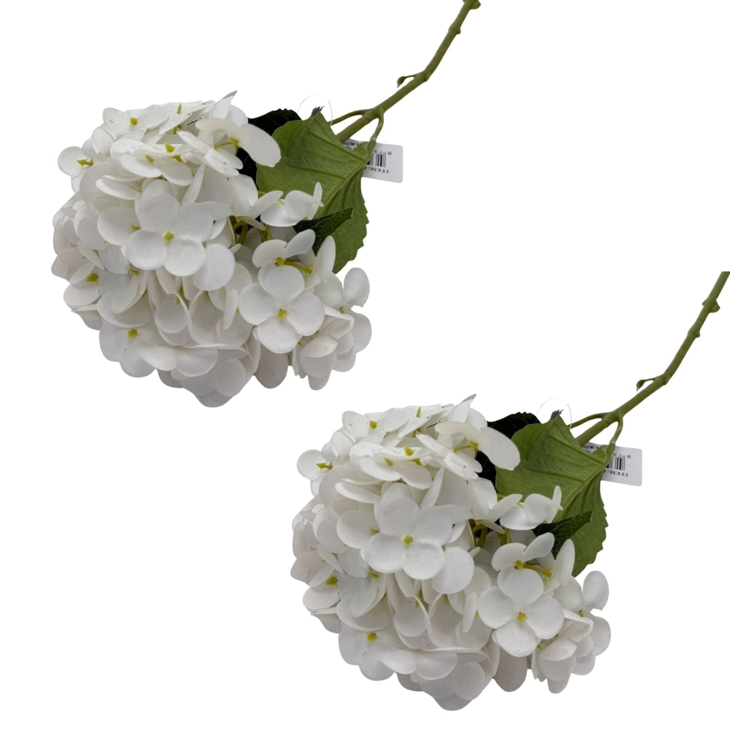 PACK DE 2 VARAS DE HORTENSIA ARTIFICIAL DE 62CM GPL26202-7BL FLORIPASTORE - 1