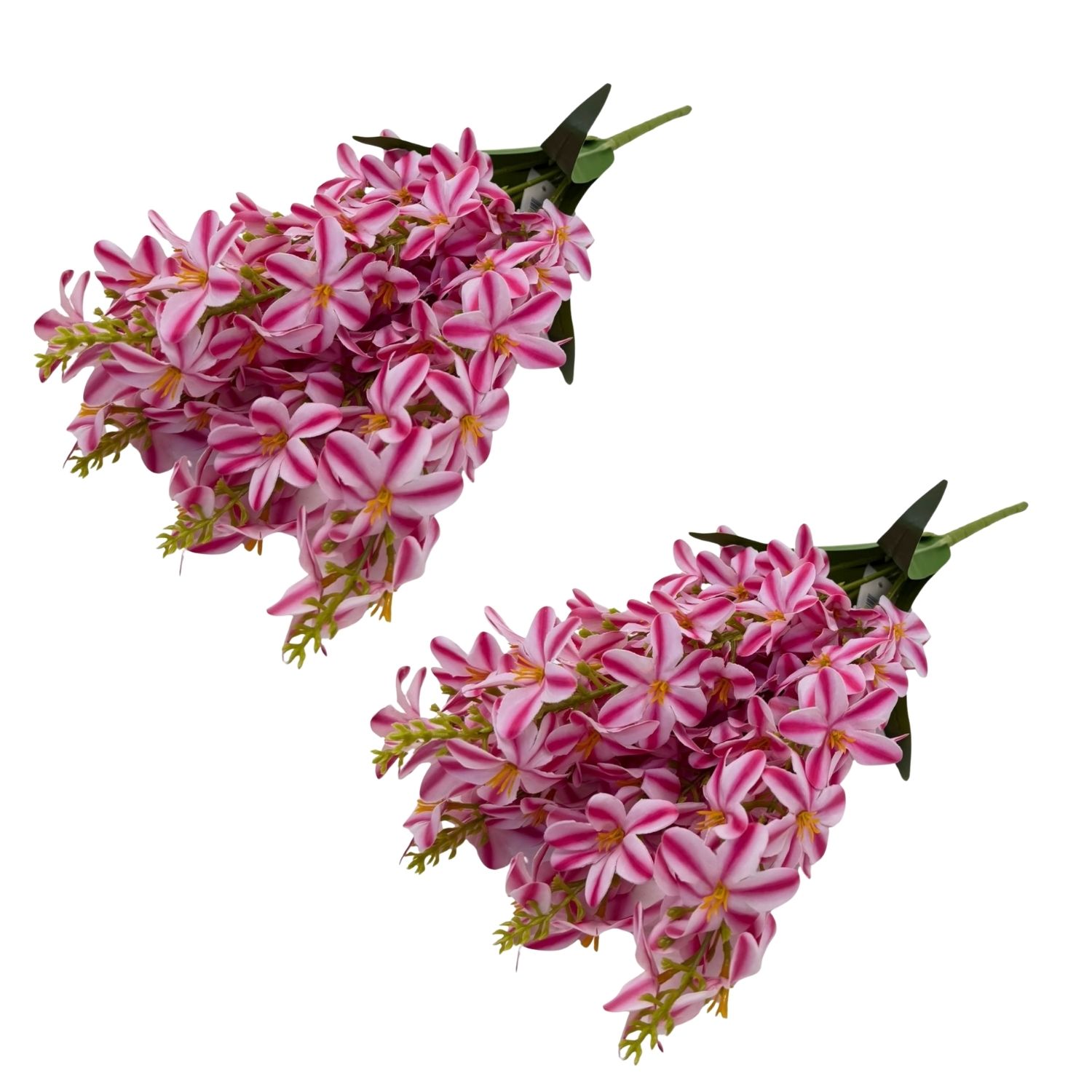 PACK DE 2 BOUQUETS DE 5 FLORES JACINTO ARTIFICIALES DE 46CM GPB26332-8PK FLORIPASTORE - 1