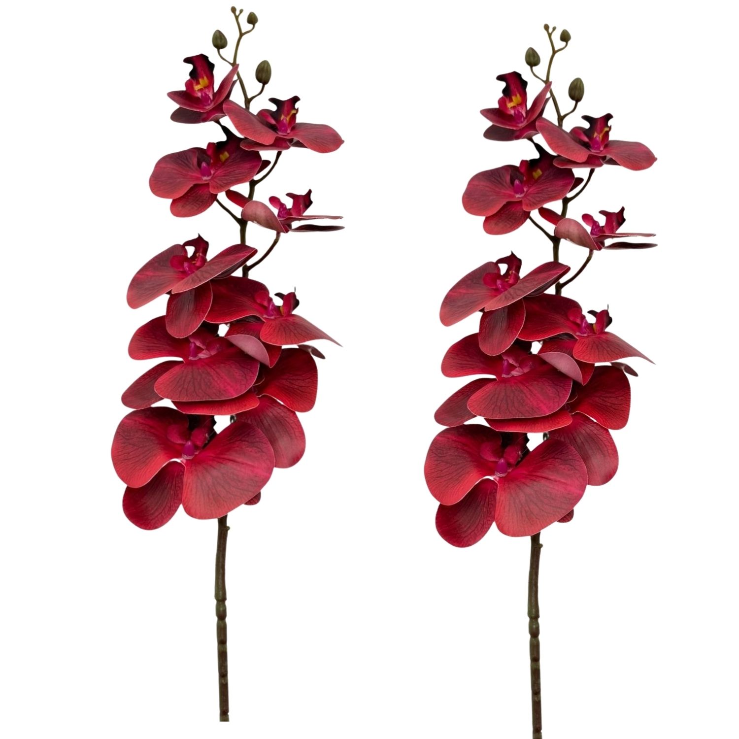 PACK DE 2 VARAS DE ORQUIDEA ARTIFICIAL DE 100CM BG310035-2 FLORIPASTORE - 1