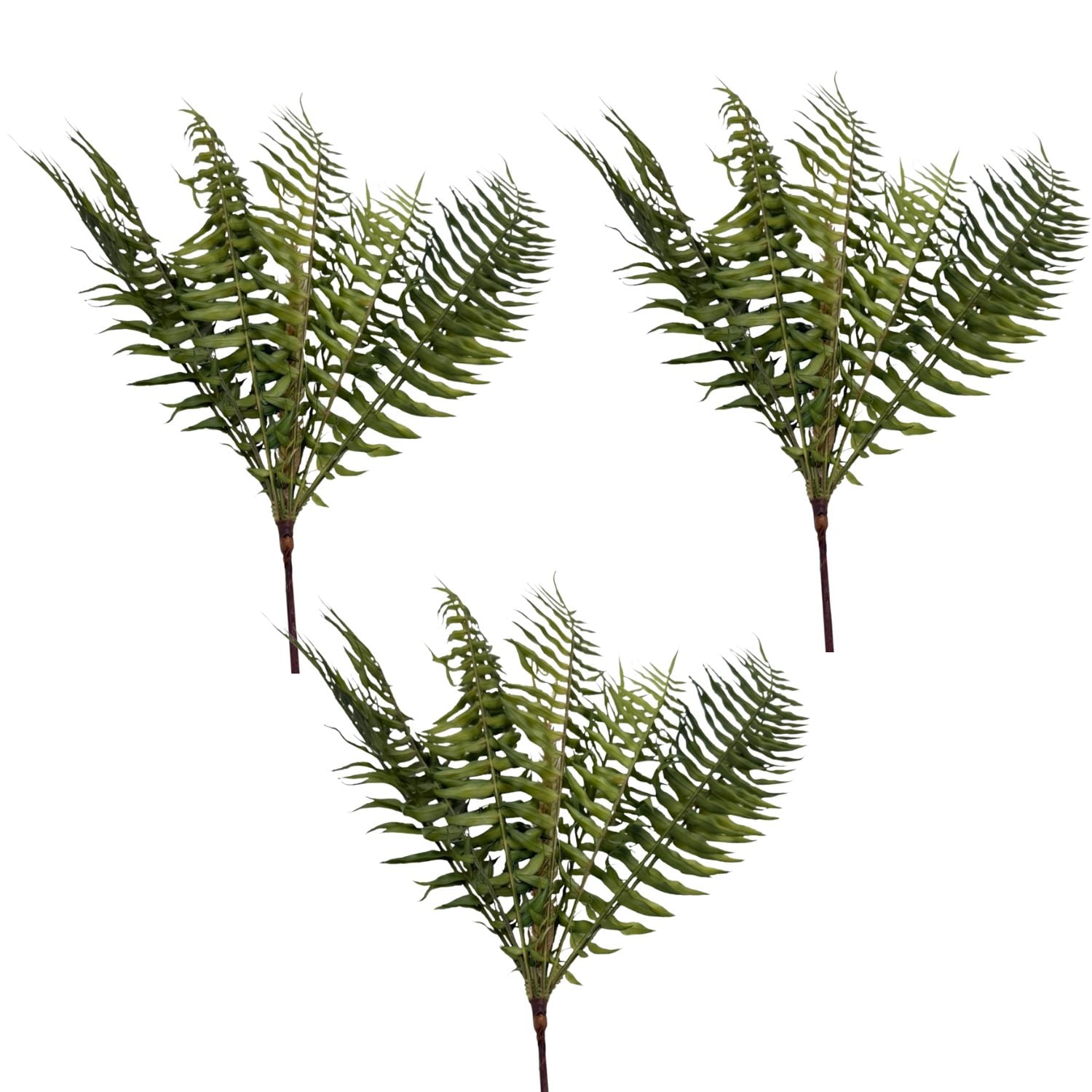 PACK DE 3 BOUQUETS DE HELECHO ARTIFICIAL DE 44CM BG311006 FLORIPASTORE - 1