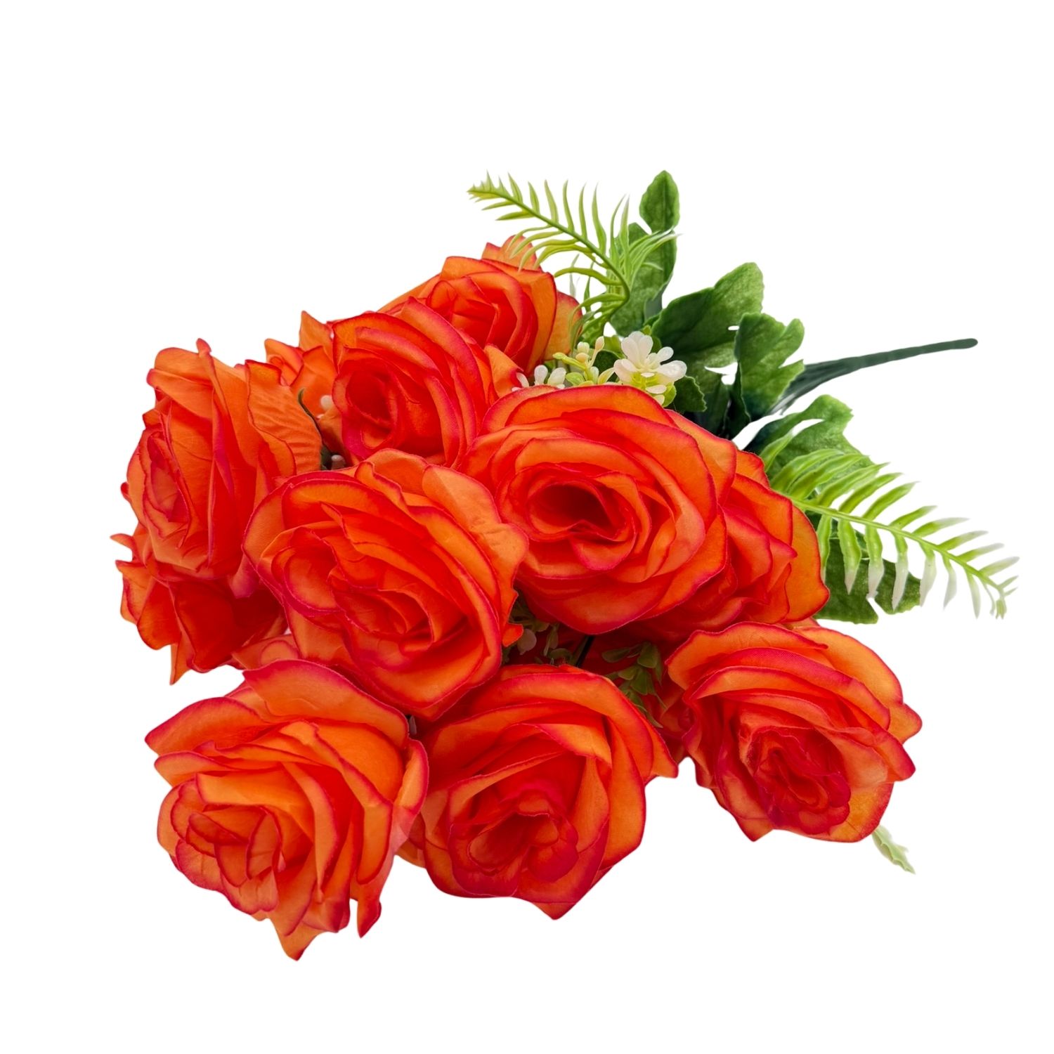 BOUQUET DE 18 ROSAS ARTIFICIALES DE 58CM BG318001-NAR FLORIPASTORE - 1