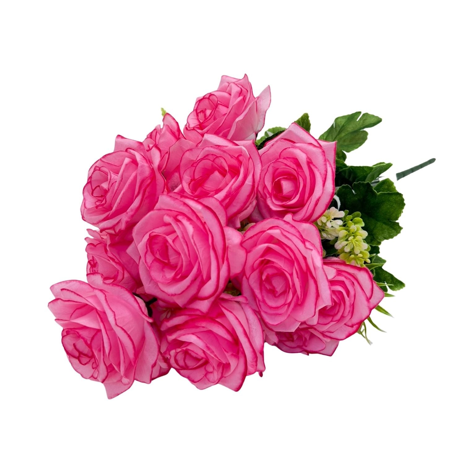 BOUQUET DE 18 ROSAS ARTIFICIALES DE 58CM BG318001-ROS FLORIPASTORE - 1