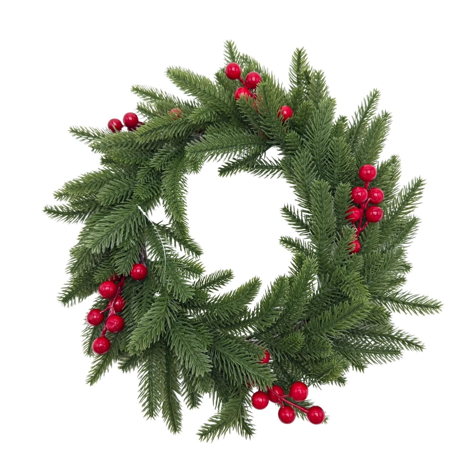 CORONA ARTIFICIAL NAVIDEÑA DE 36CM 8095 FLORIPASTORE - 1