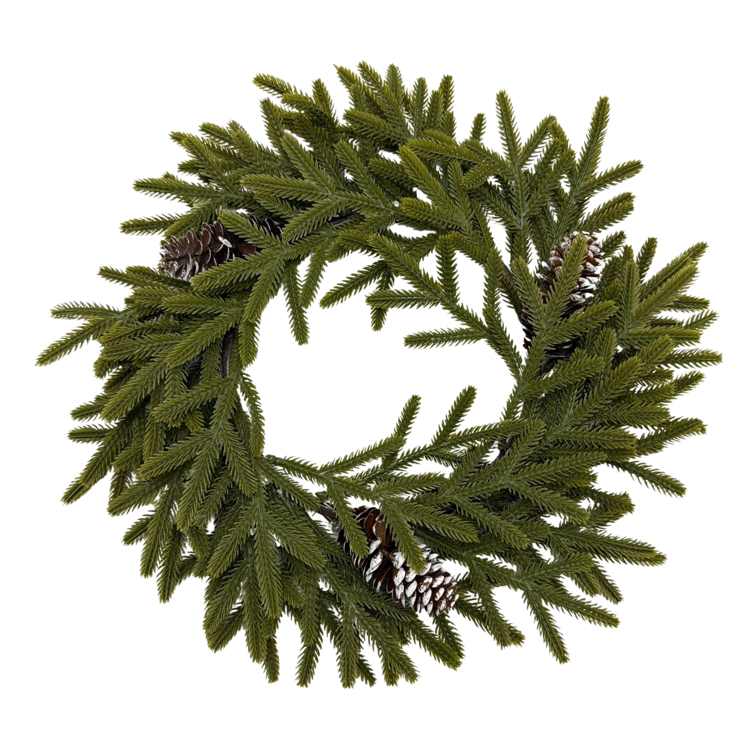 CORONA ARTIFICIAL NAVIDEÑA DE 42CM 8097 FLORIPASTORE - 1