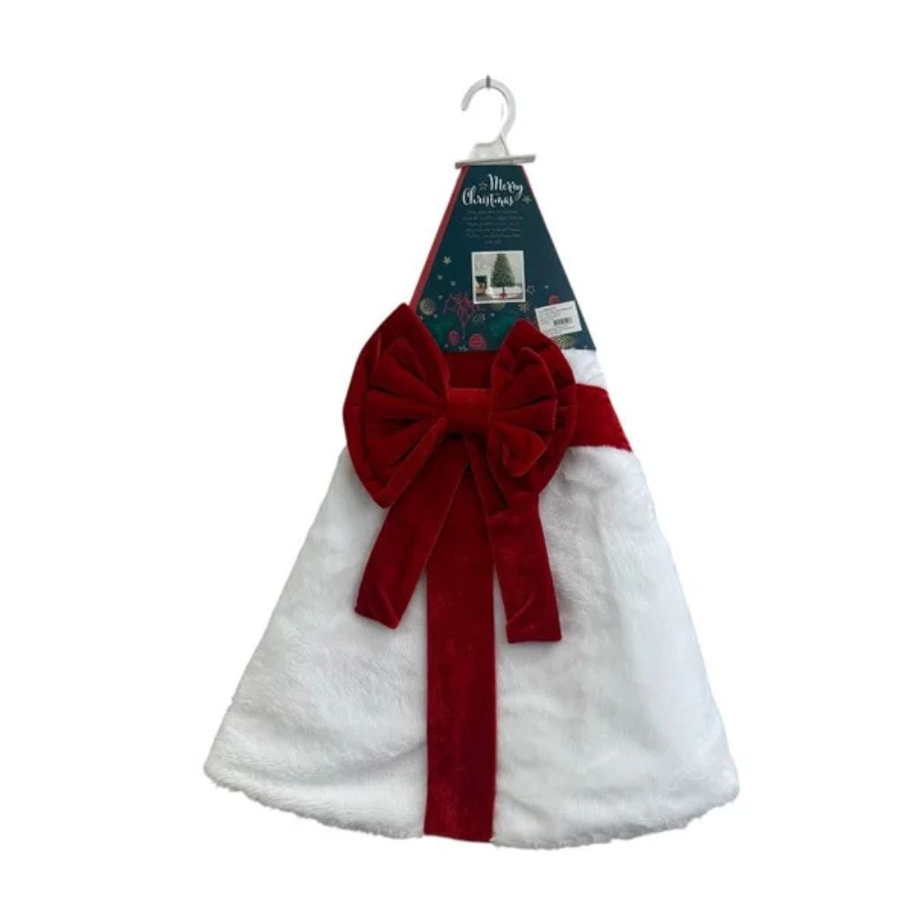PISO DE ÁRBOL NAVIDEÑO BLANCO DE 120CM FN577 FLORIPASTORE - 1