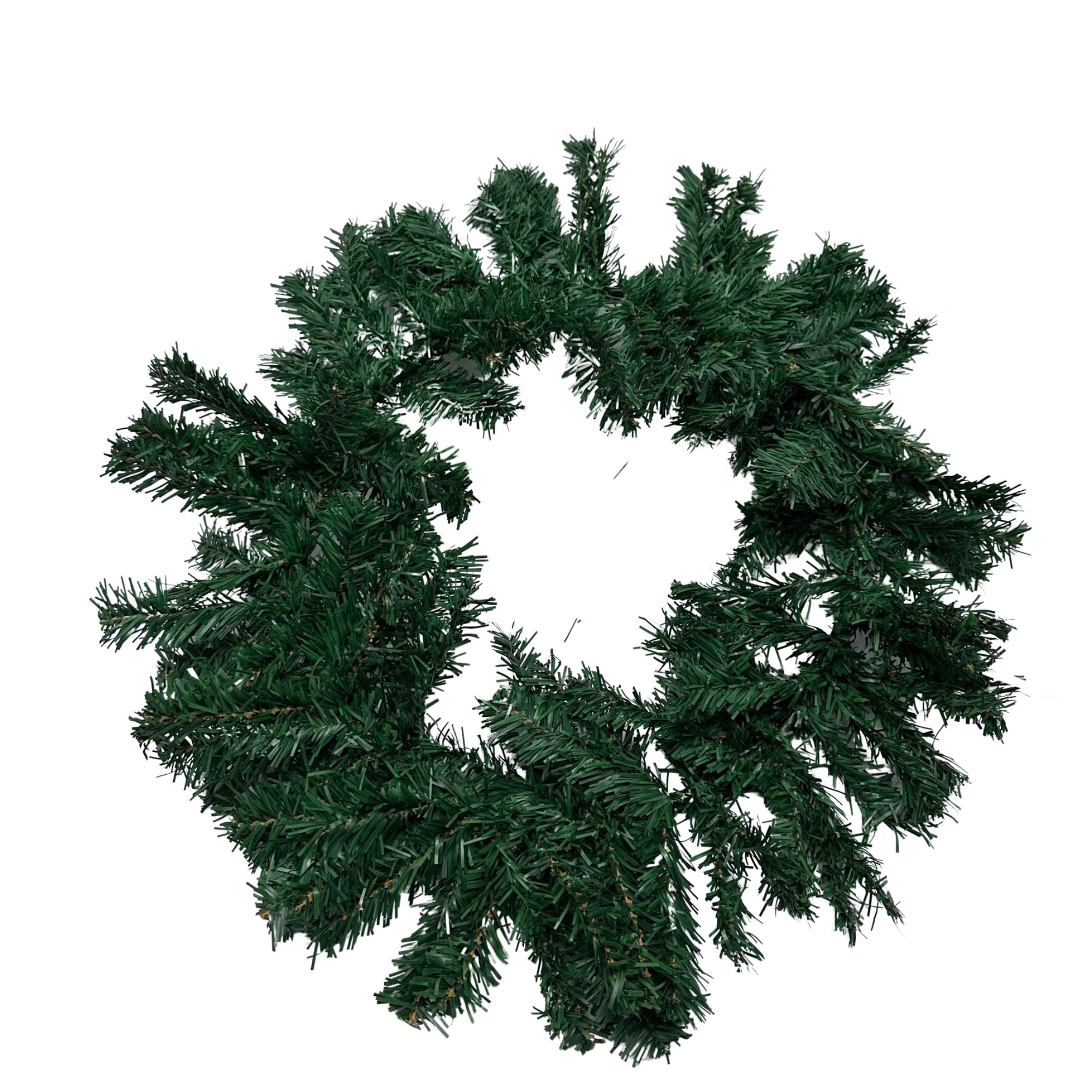 CORONA NAVIDEÑA VERDE DE 60CM BD224 FLORIPASTORE - 1