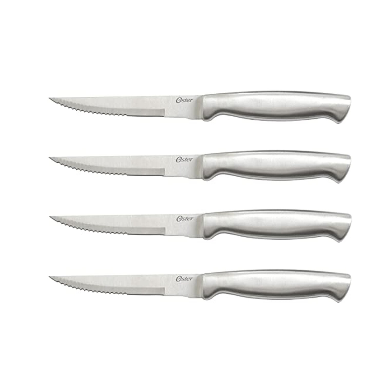 CUCHILLOS DE ACERO INOXIDABLE OSTER 91603.04 4 PIEZAS ACERO - 2