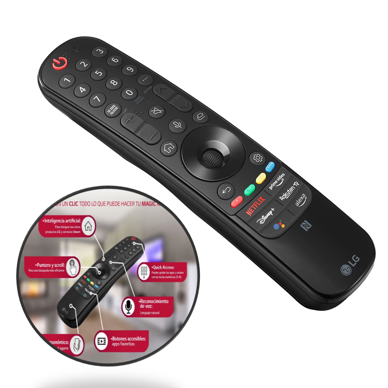 CONTROL MAGIC REMOTE MR22GN - 1
