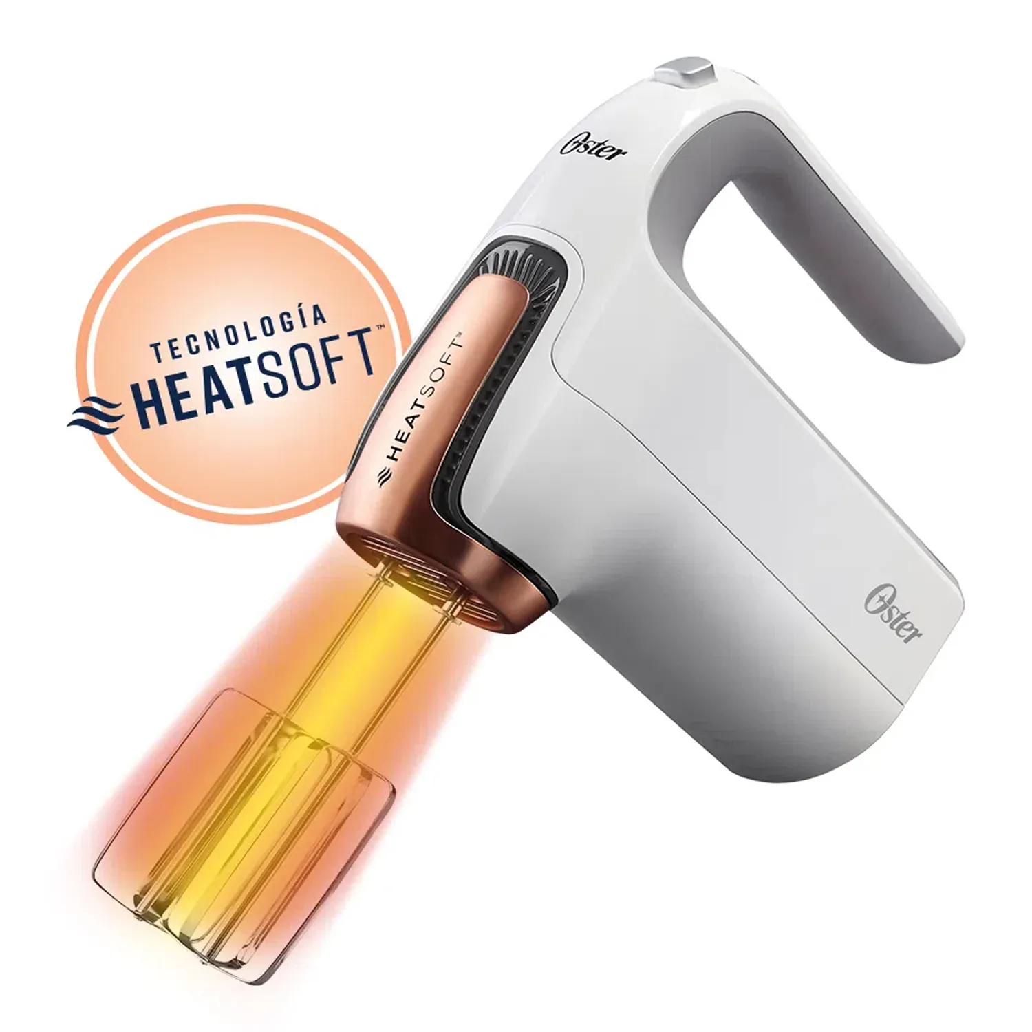BATIDORA DE MANO OSTER FPSTHMAMR TECNOLOGÍA HEATSOFT - 1
