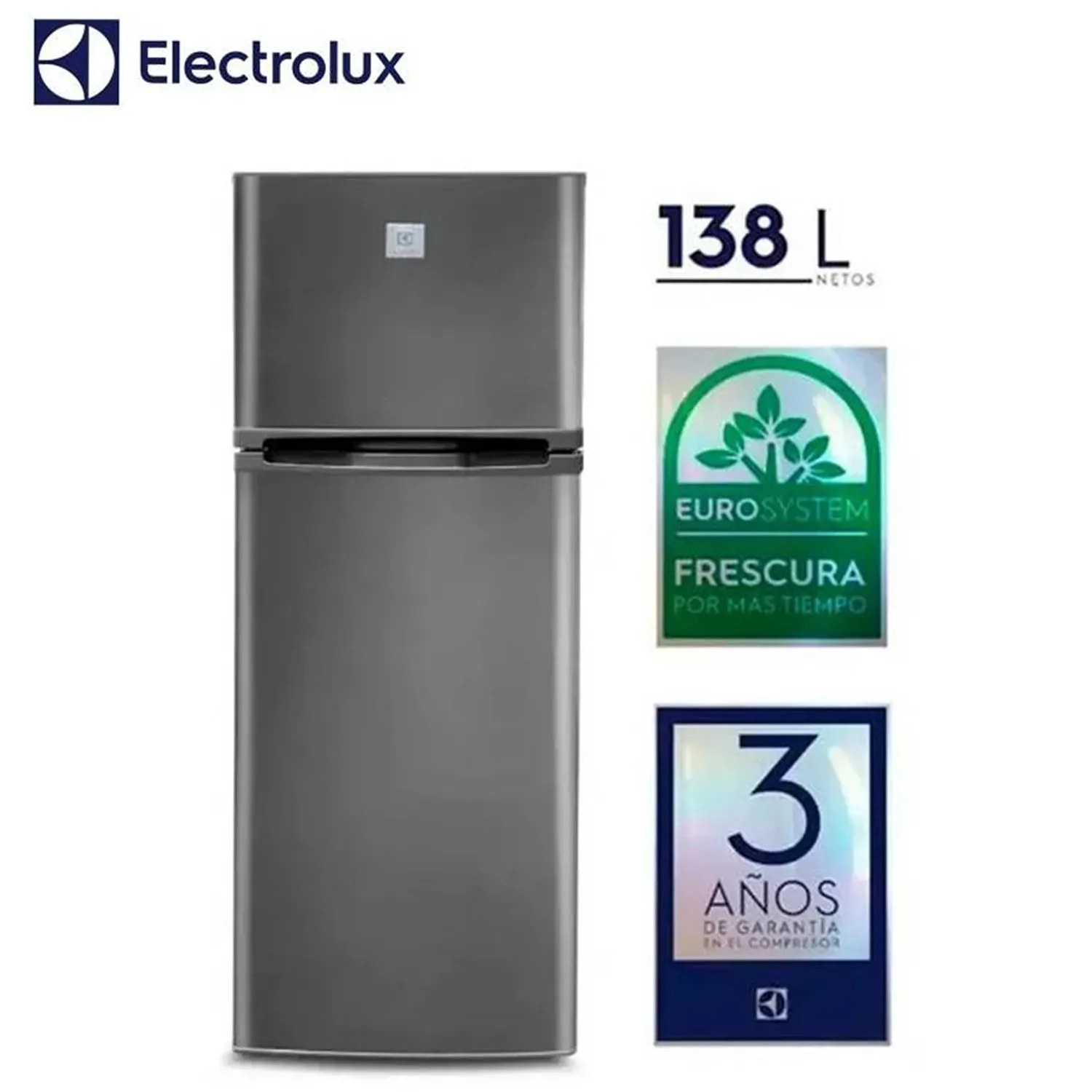 REFRIGERADORA ELECTROLUX TOP MOUNT FROST 138 LTS ERT18G2HNI - 6