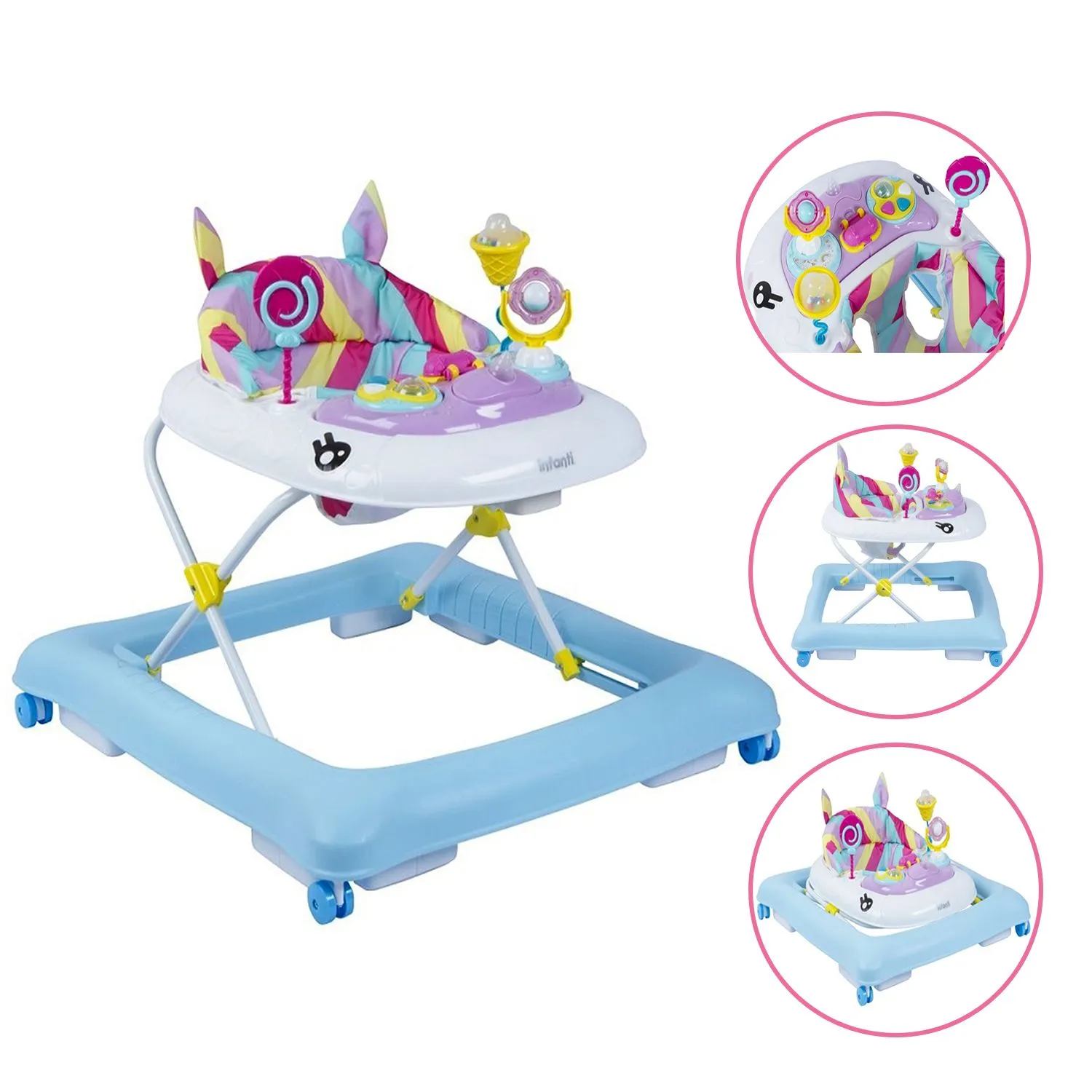 ANDADOR INFANTI MUSICAL UNICORNIO - 1